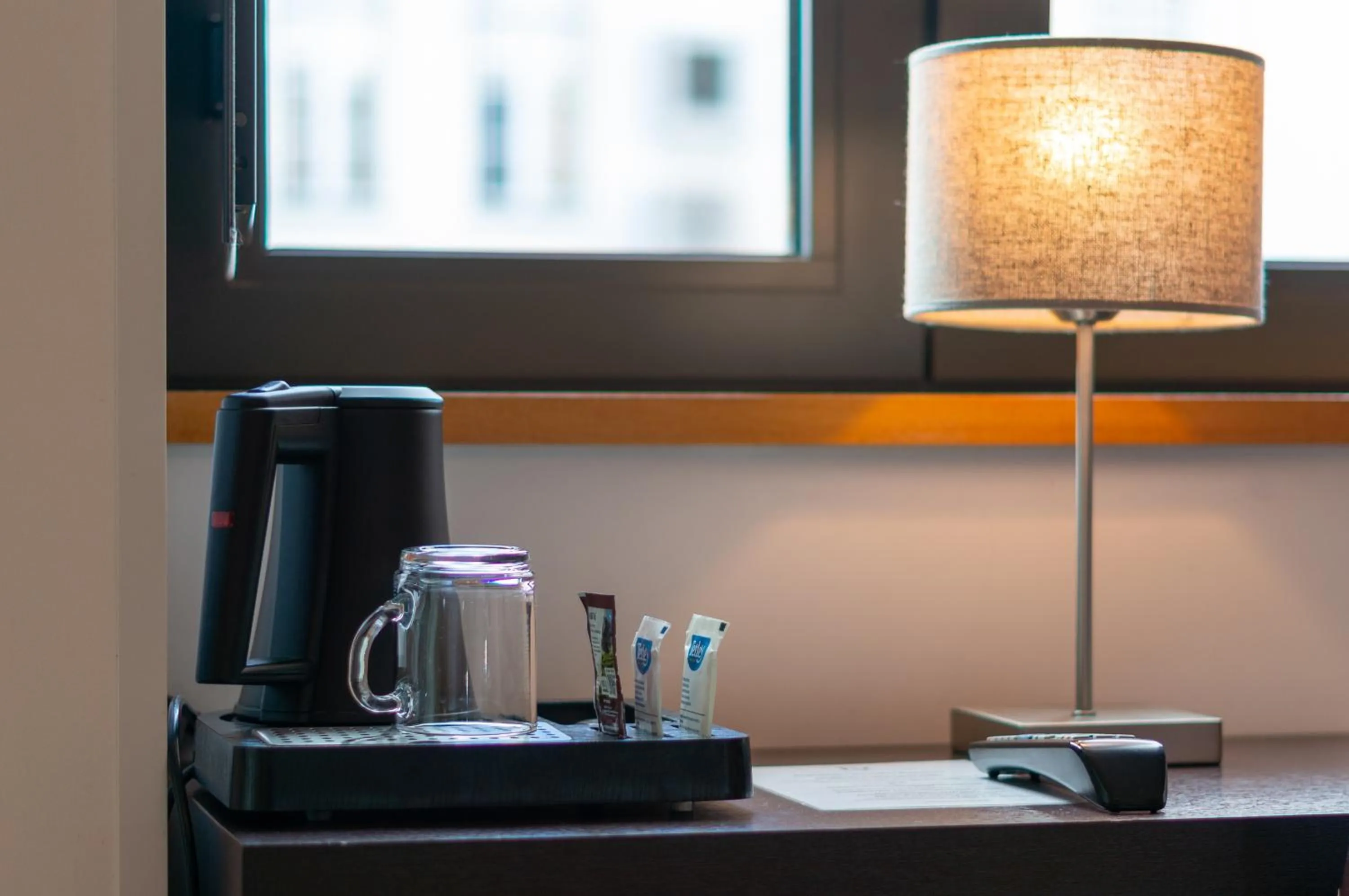 Coffee/tea facilities in Hotel Vitória