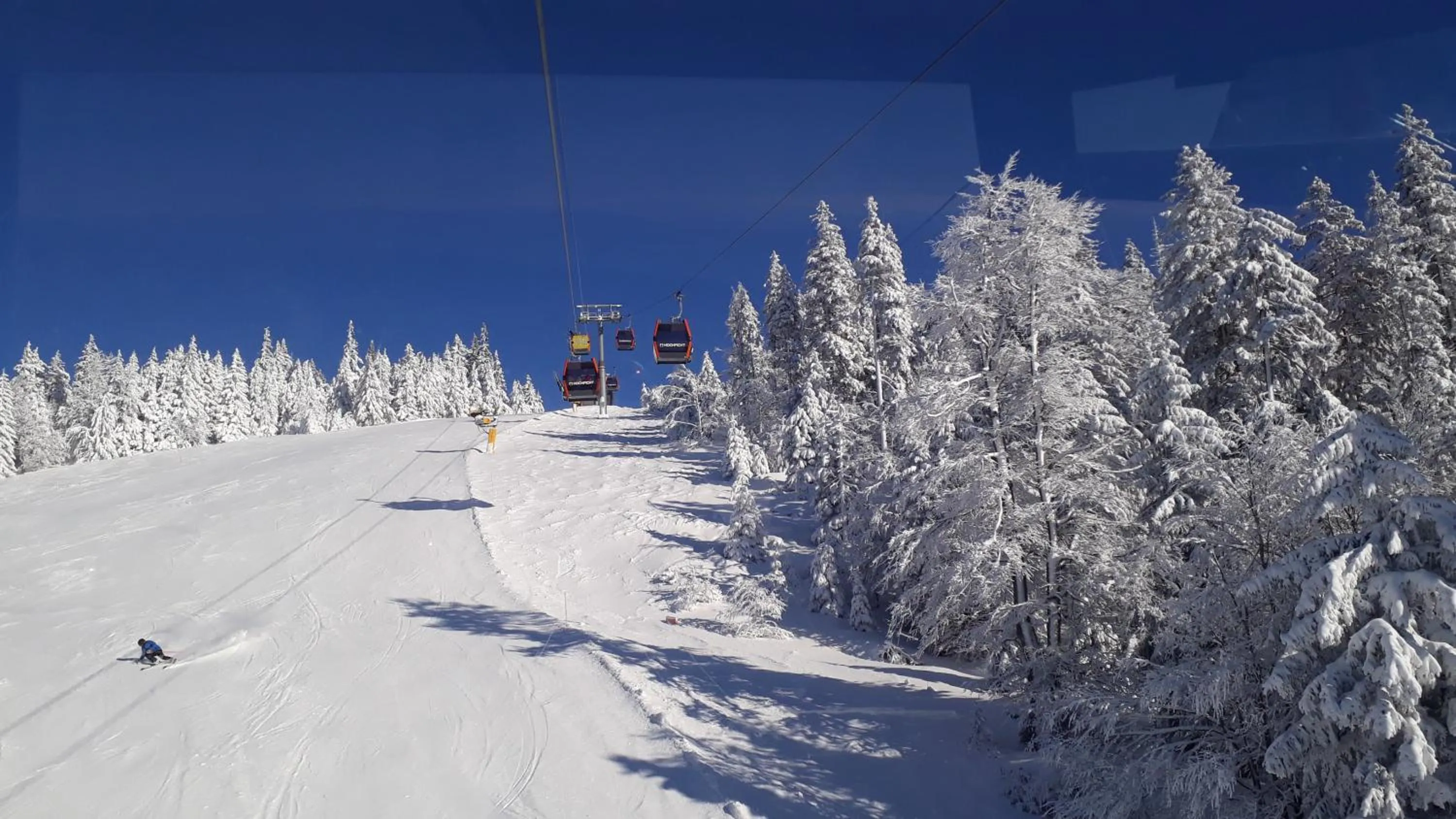 Winter in Ferienwohnung Veit