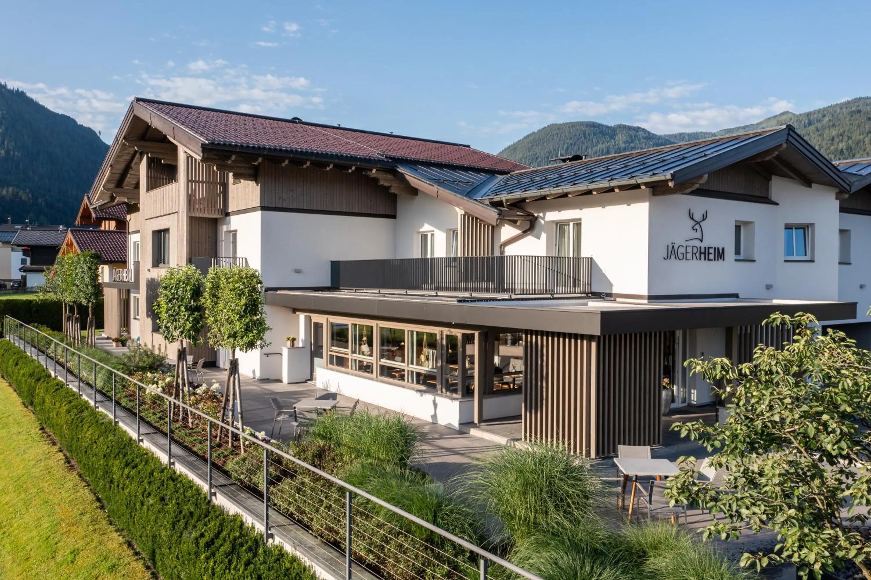 Property building in Aparthotel Jägerheim