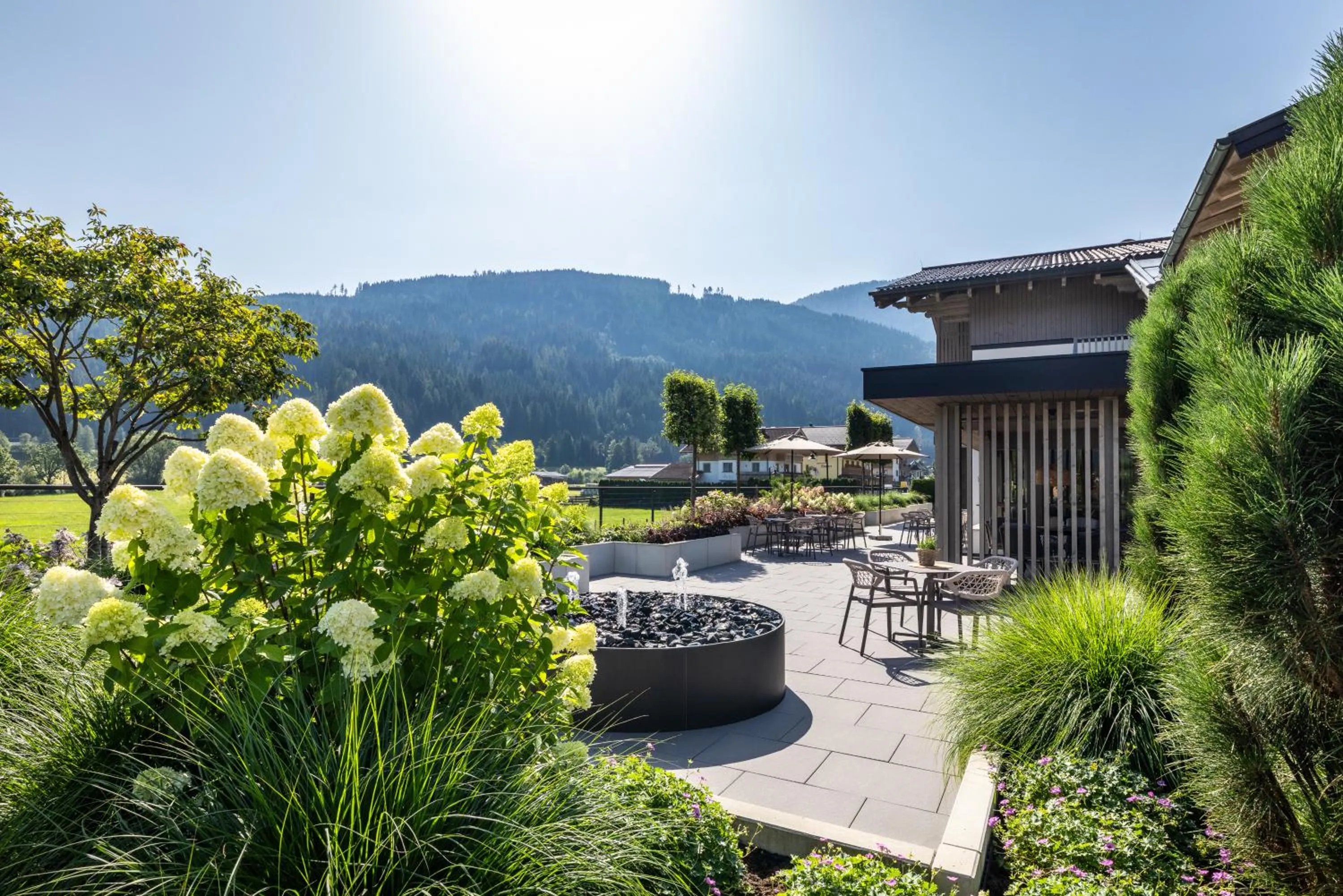 Balcony/Terrace in Aparthotel Jägerheim