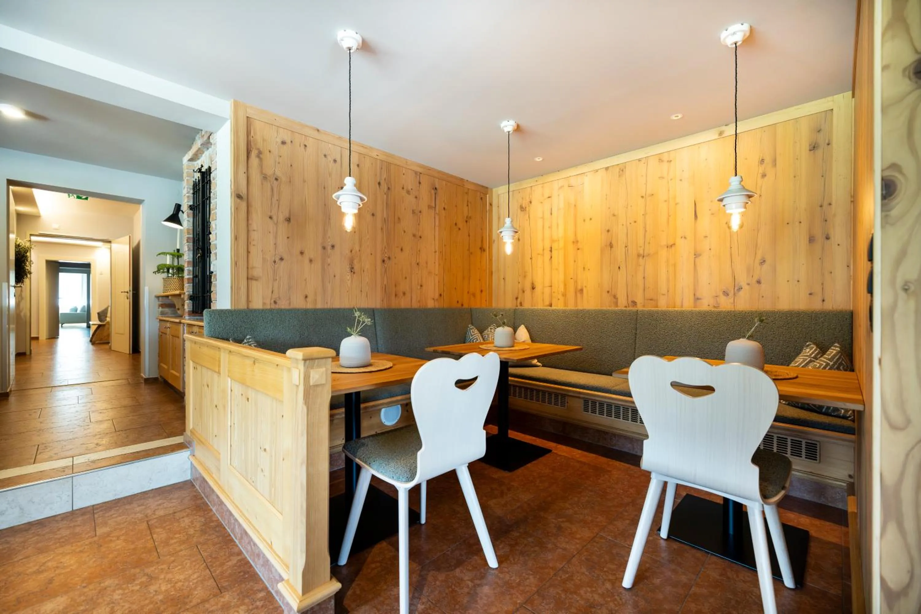 Dining area in Aparthotel Jägerheim