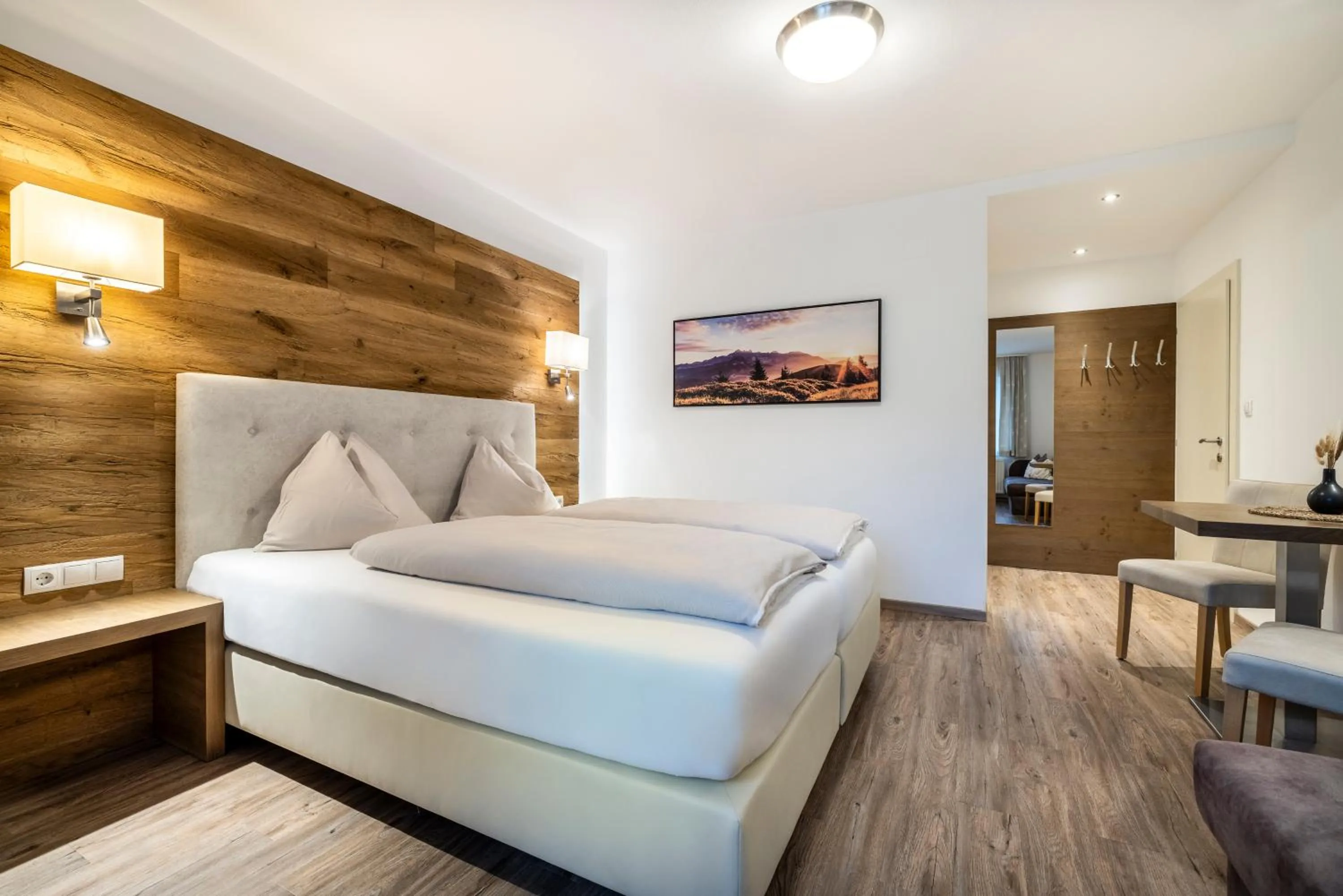 Bedroom in Aparthotel Jägerheim