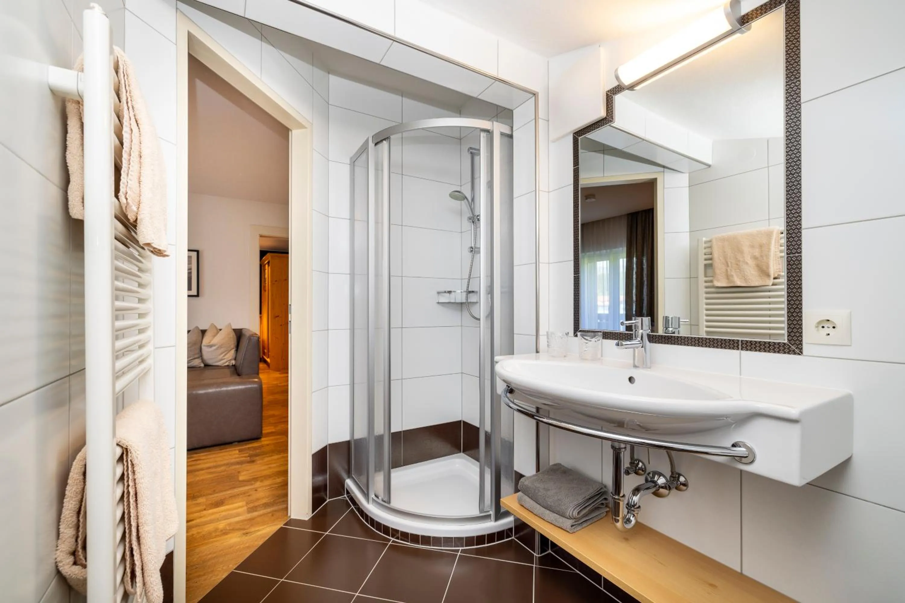 Bathroom in Aparthotel Jägerheim