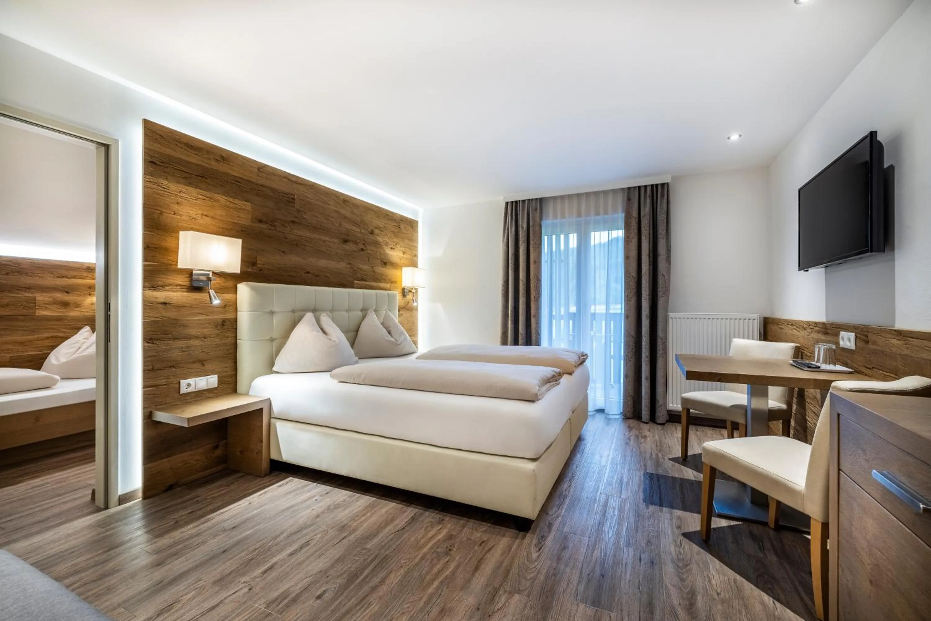 Bedroom, Bed in Aparthotel Jägerheim