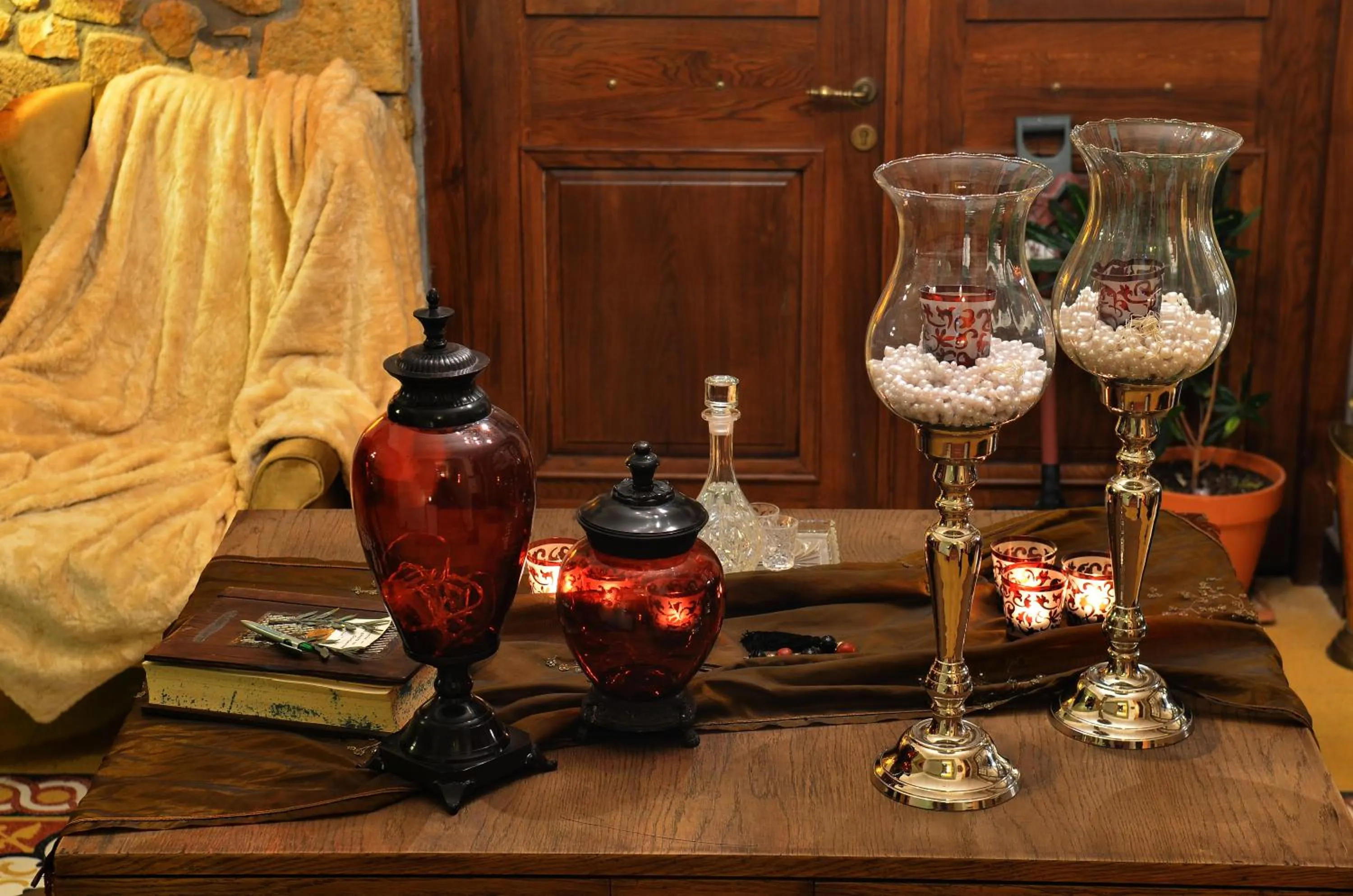 Decorative detail in Atrion Highland Hotel