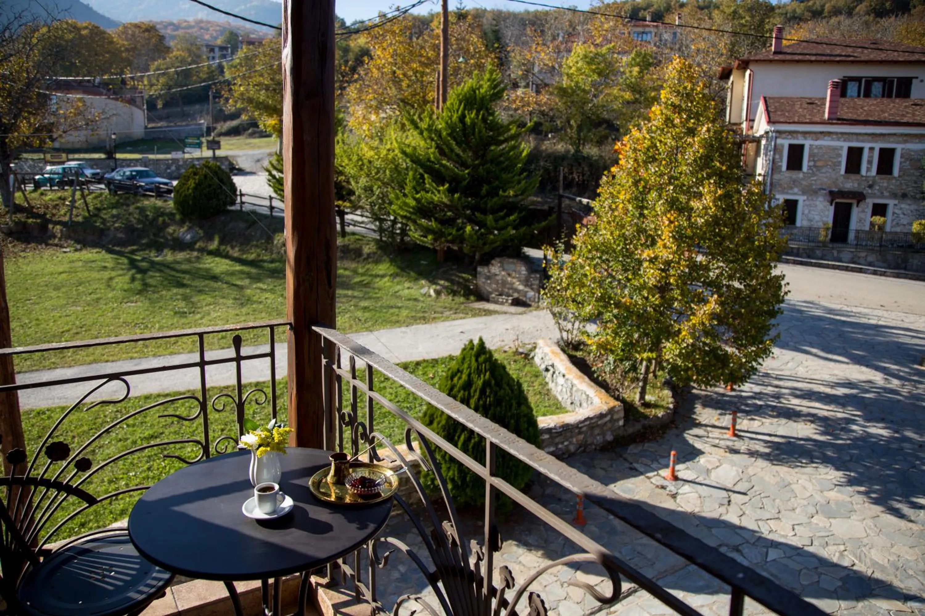 Balcony/Terrace in Atrion Highland Hotel