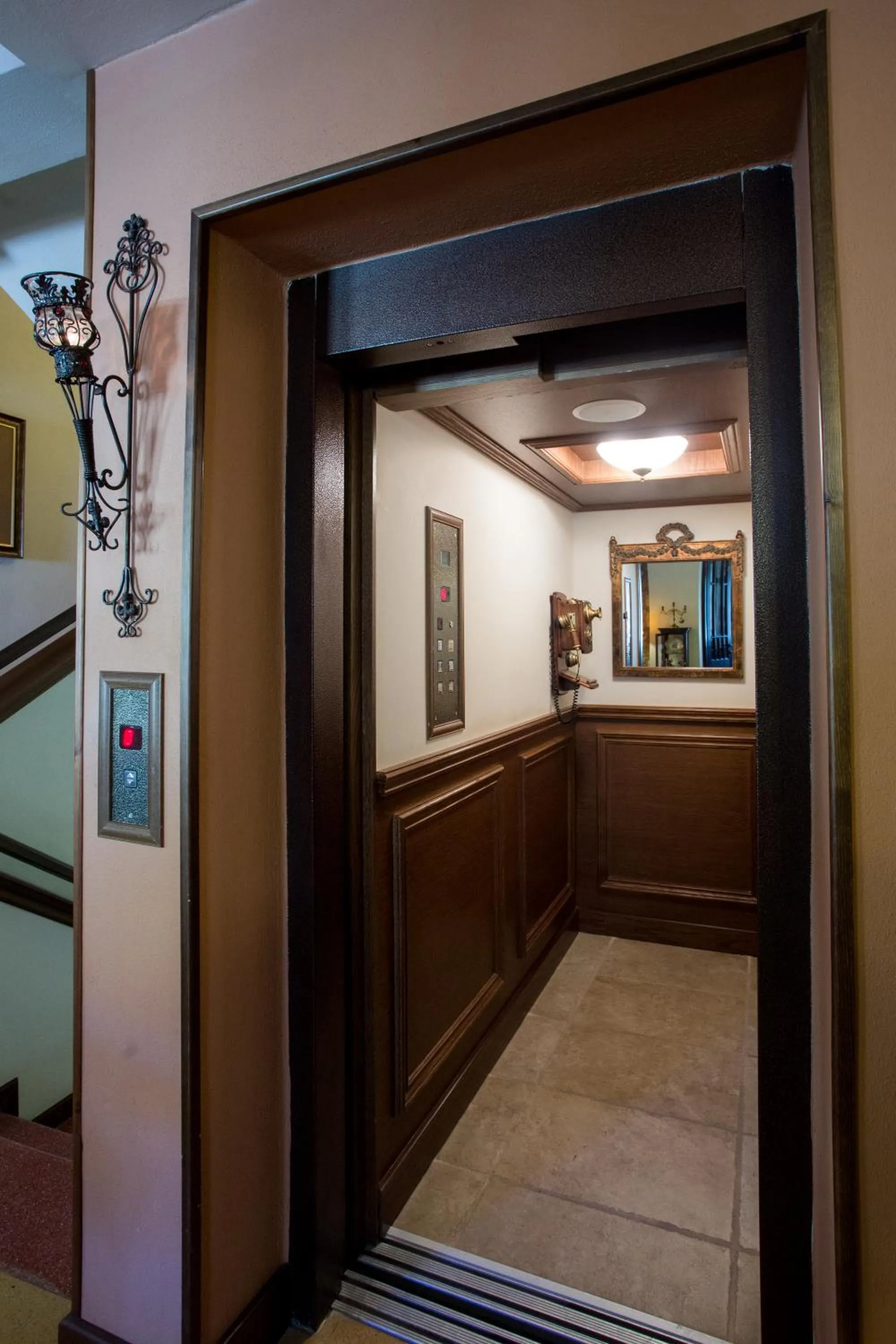 Decorative detail in Atrion Highland Hotel