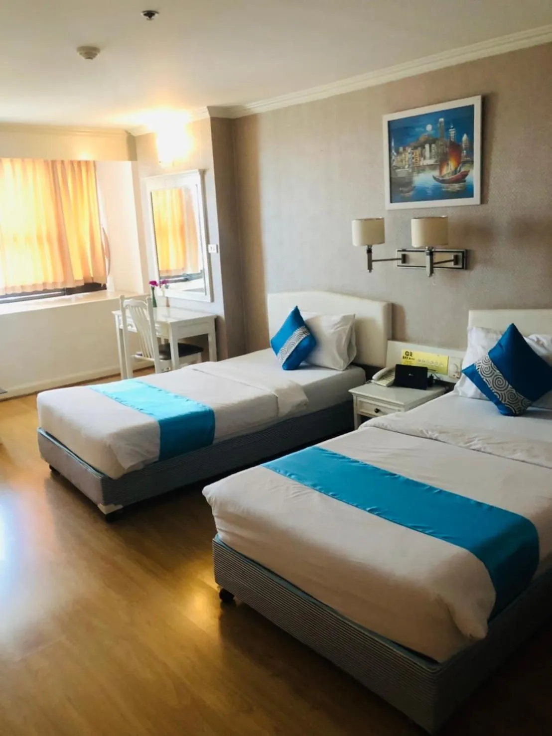 Bedroom, Bed in Bay Hotel Srinakarin