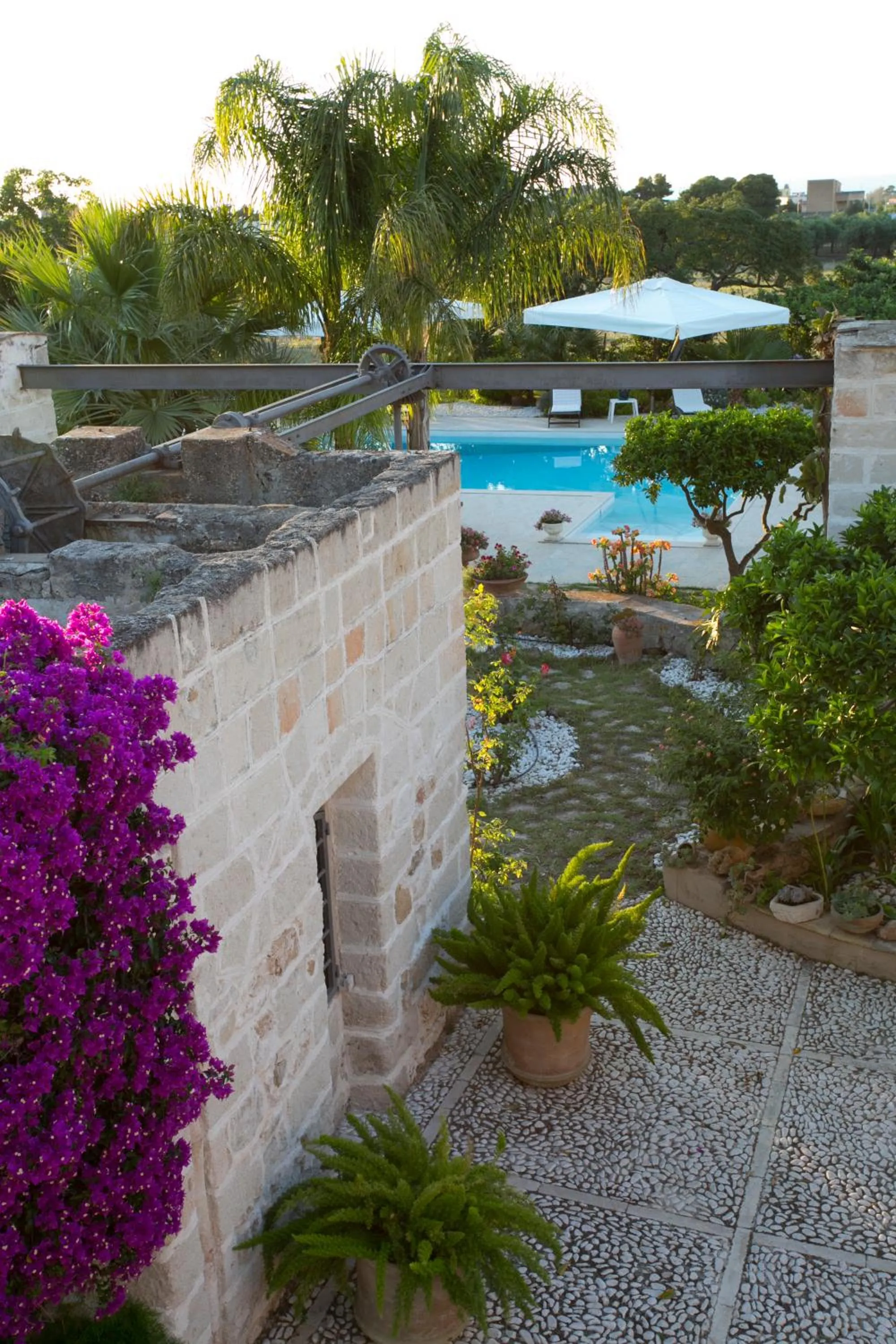 Bird's eye view in Baglio Sant'Andrea