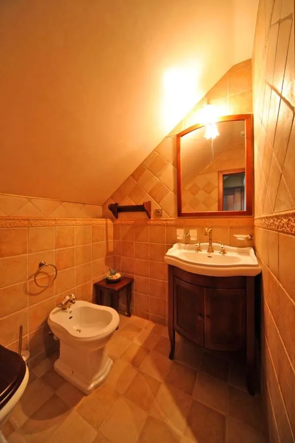 Bathroom in Hotel Horní Dvůr