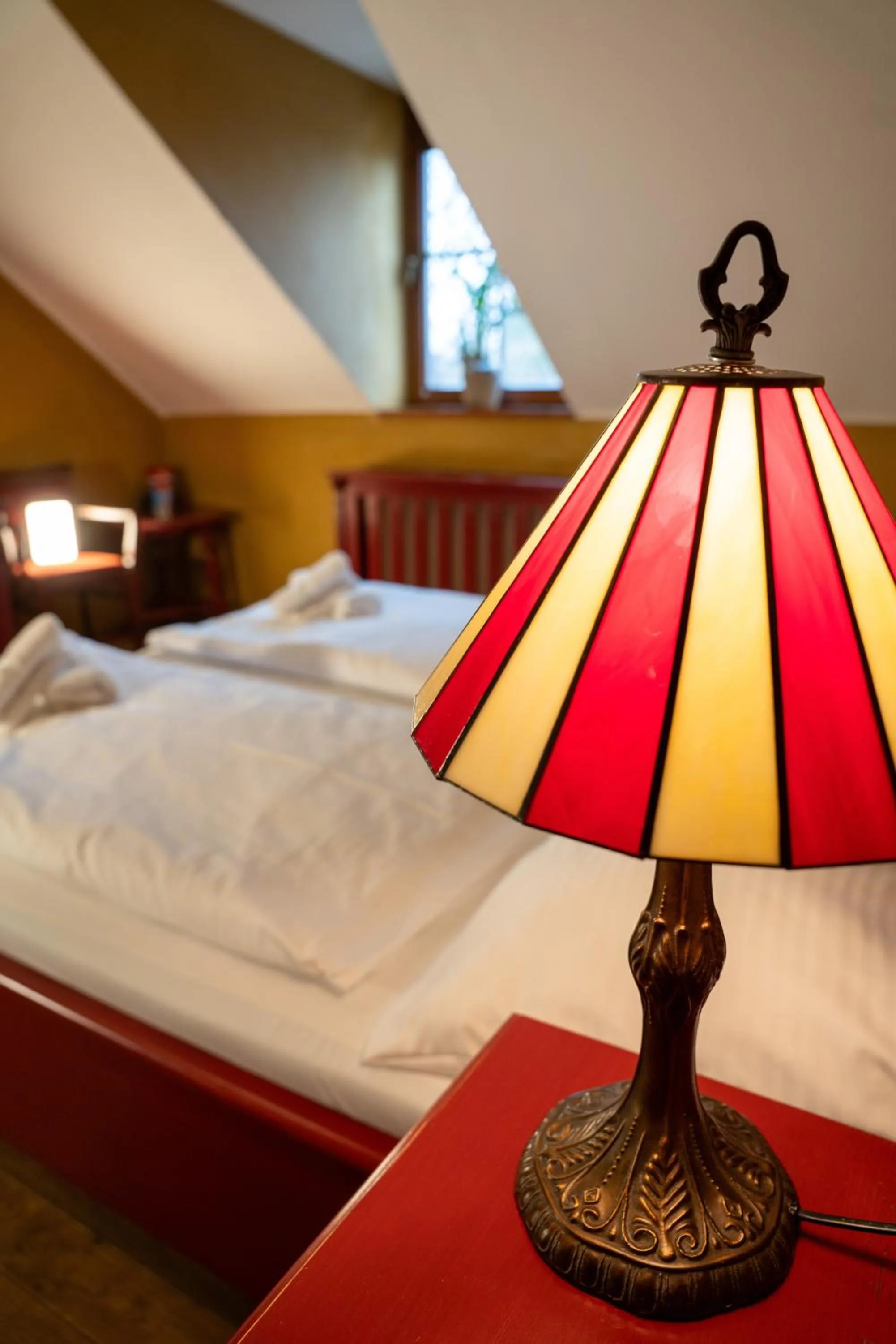 Bed in Hotel Horní Dvůr