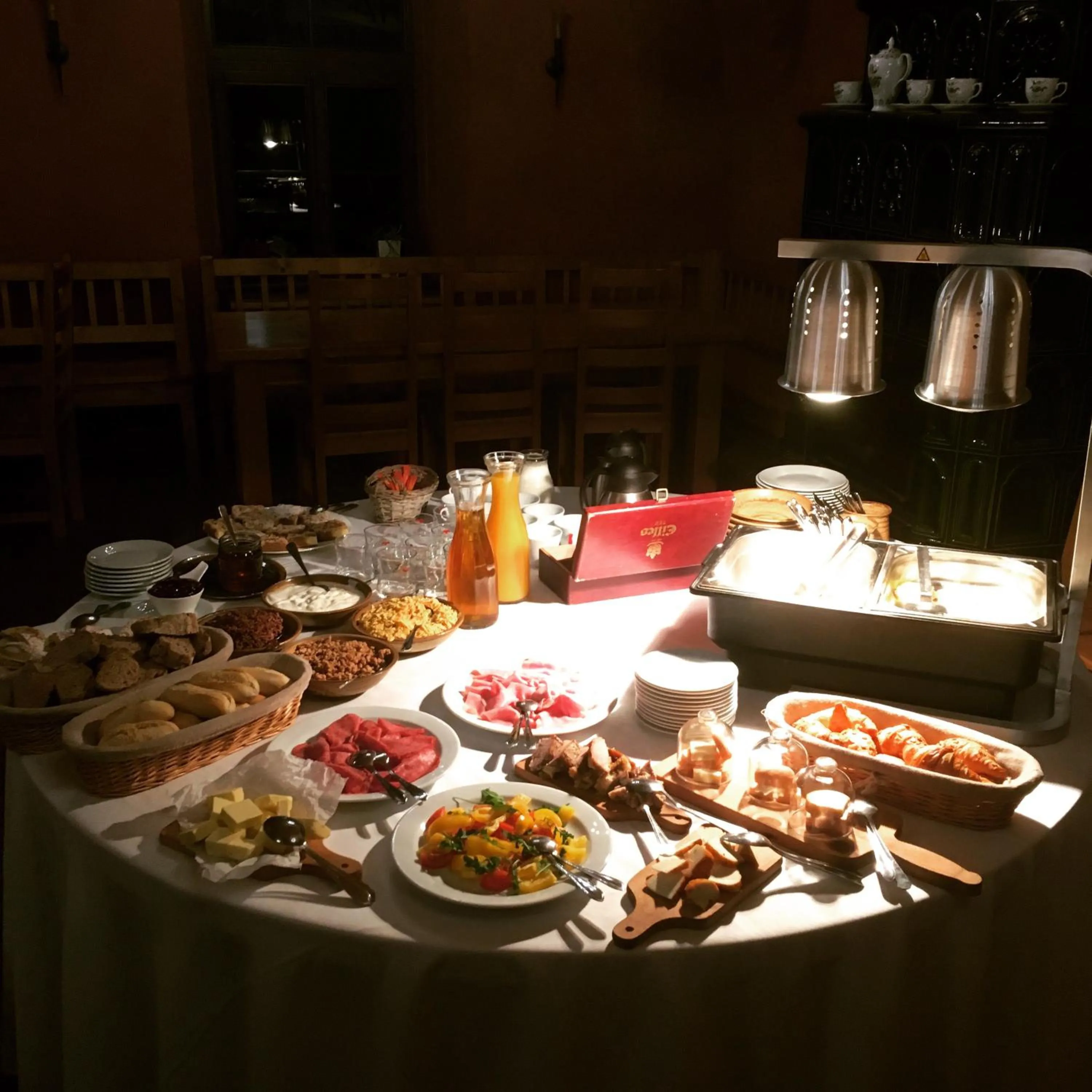 Breakfast in Hotel Horní Dvůr