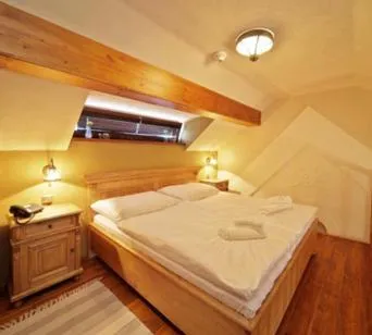 Bed in Hotel Horní Dvůr