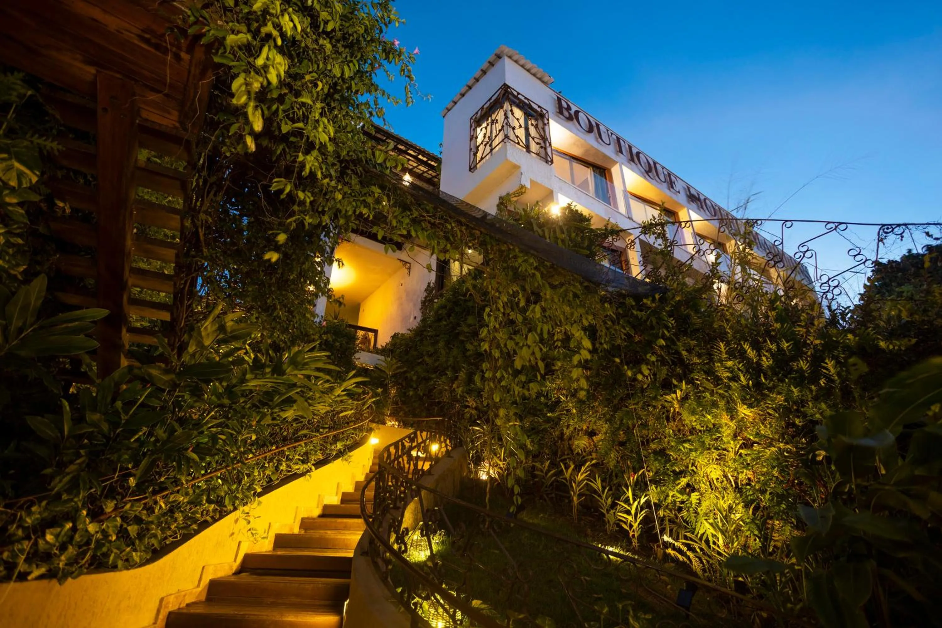 Property building in Boutique Hotel Marlin's