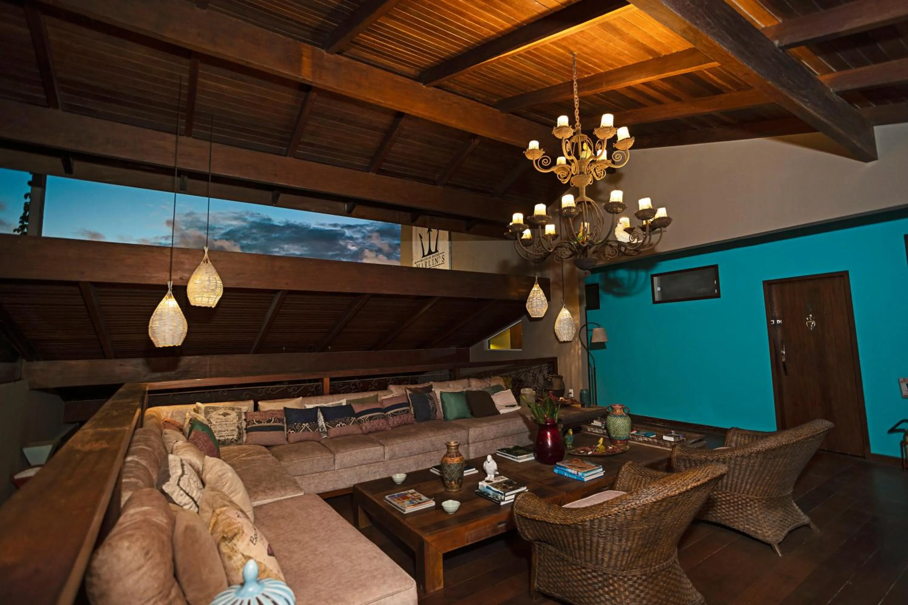 Seating area in Boutique Hotel Marlin's