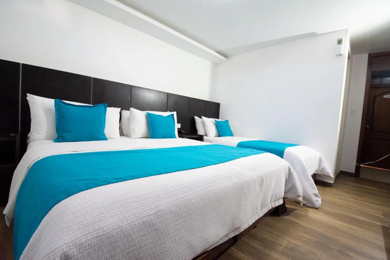 Bedroom, Bed in Hotel Plaza Victoria