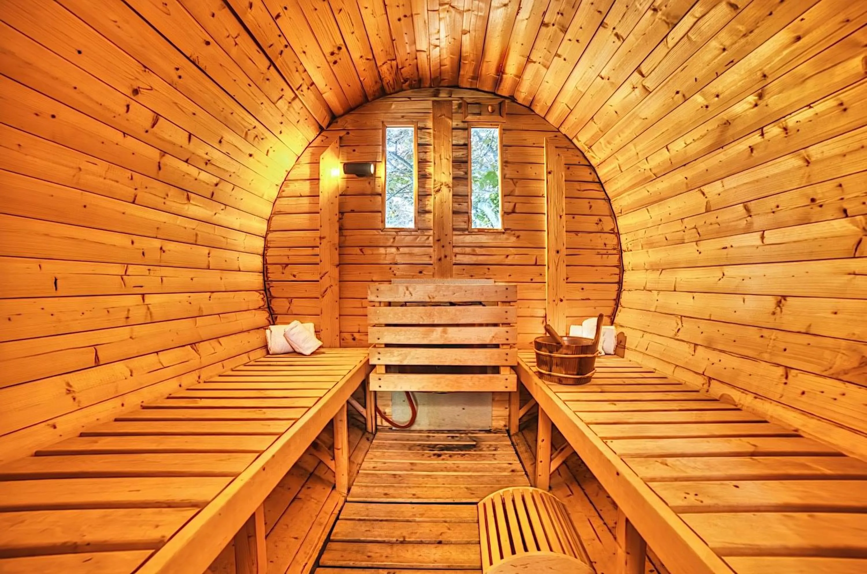 Sauna in Kyriad Prestige Mulhouse - Basel
