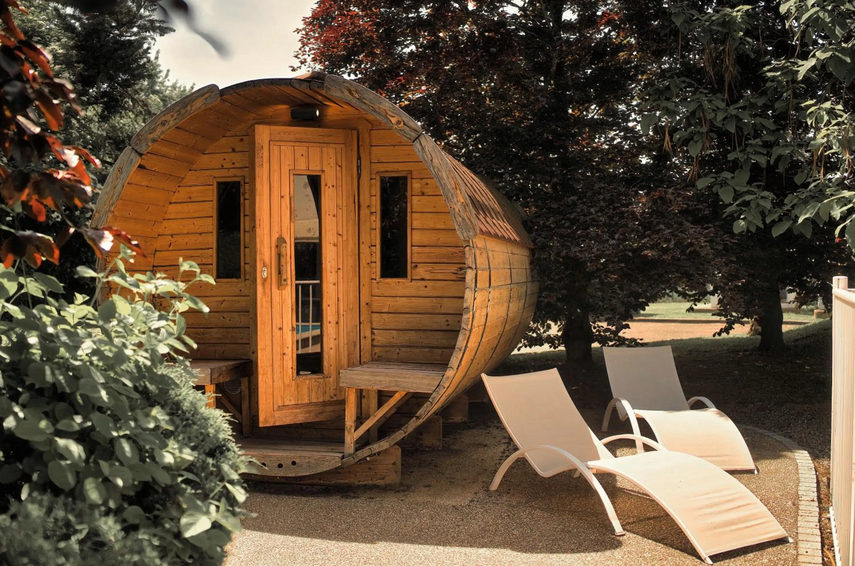 Sauna in Kyriad Prestige Mulhouse - Basel