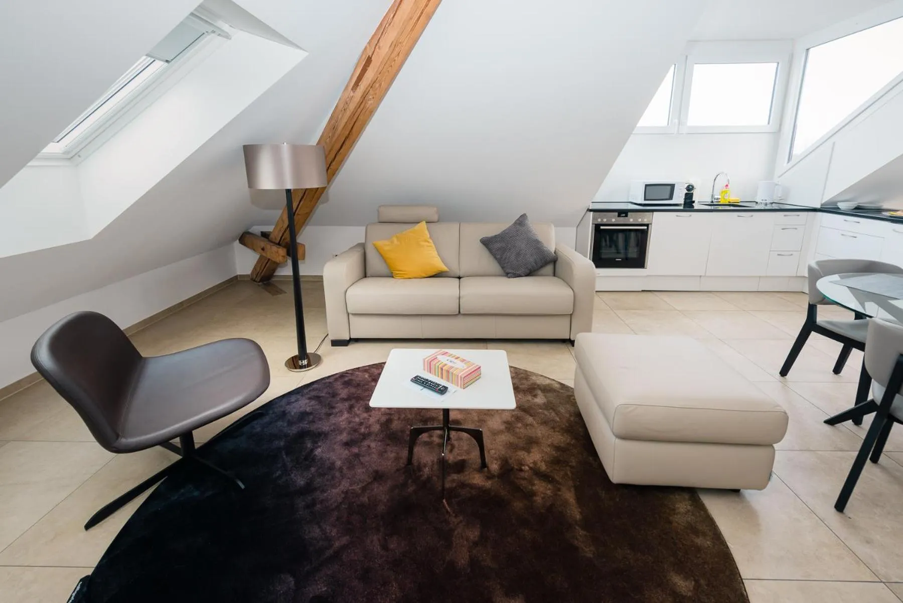 Living room in Zurich Furnished Homes