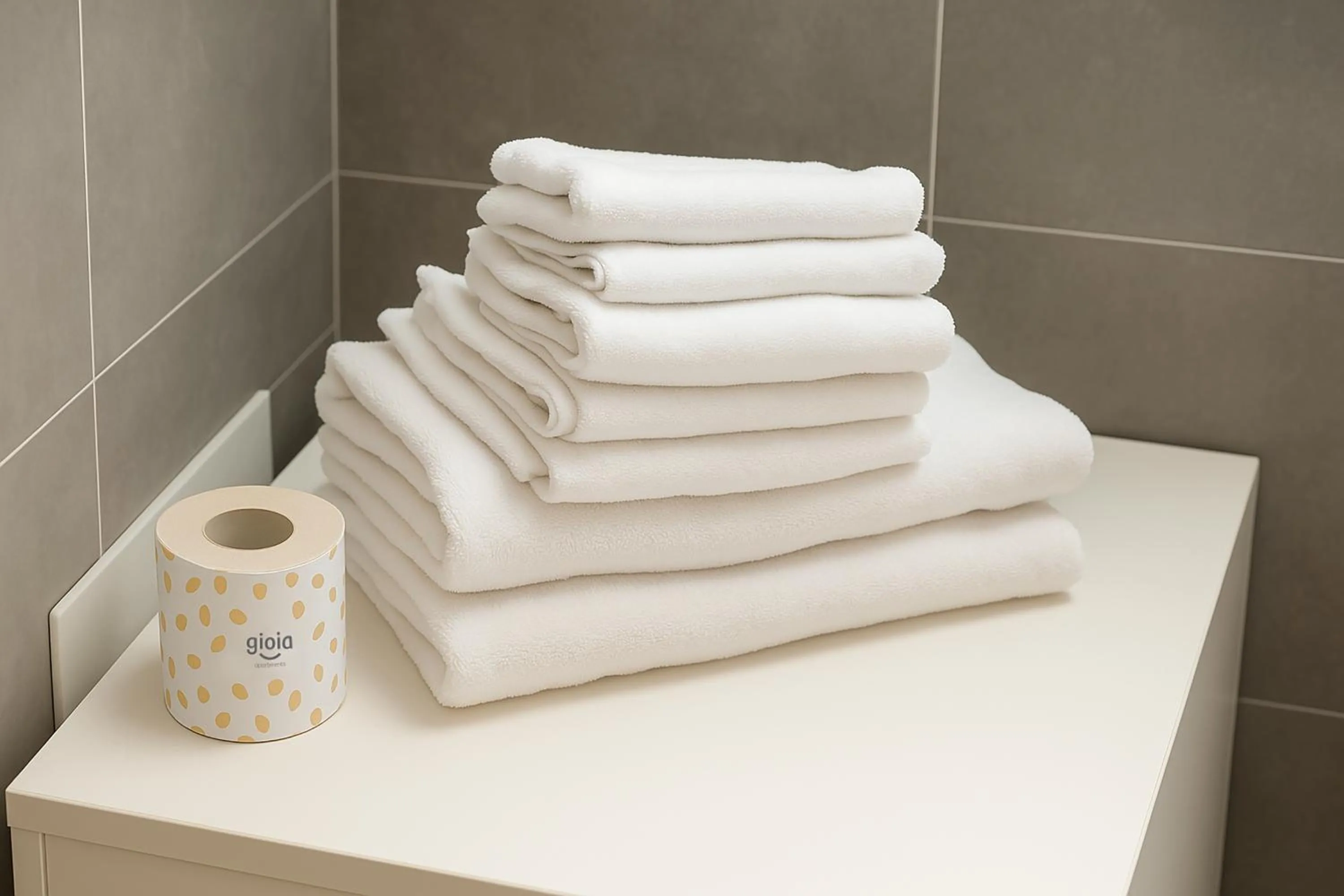 towels in Gioia 13 Rooms & Apartments