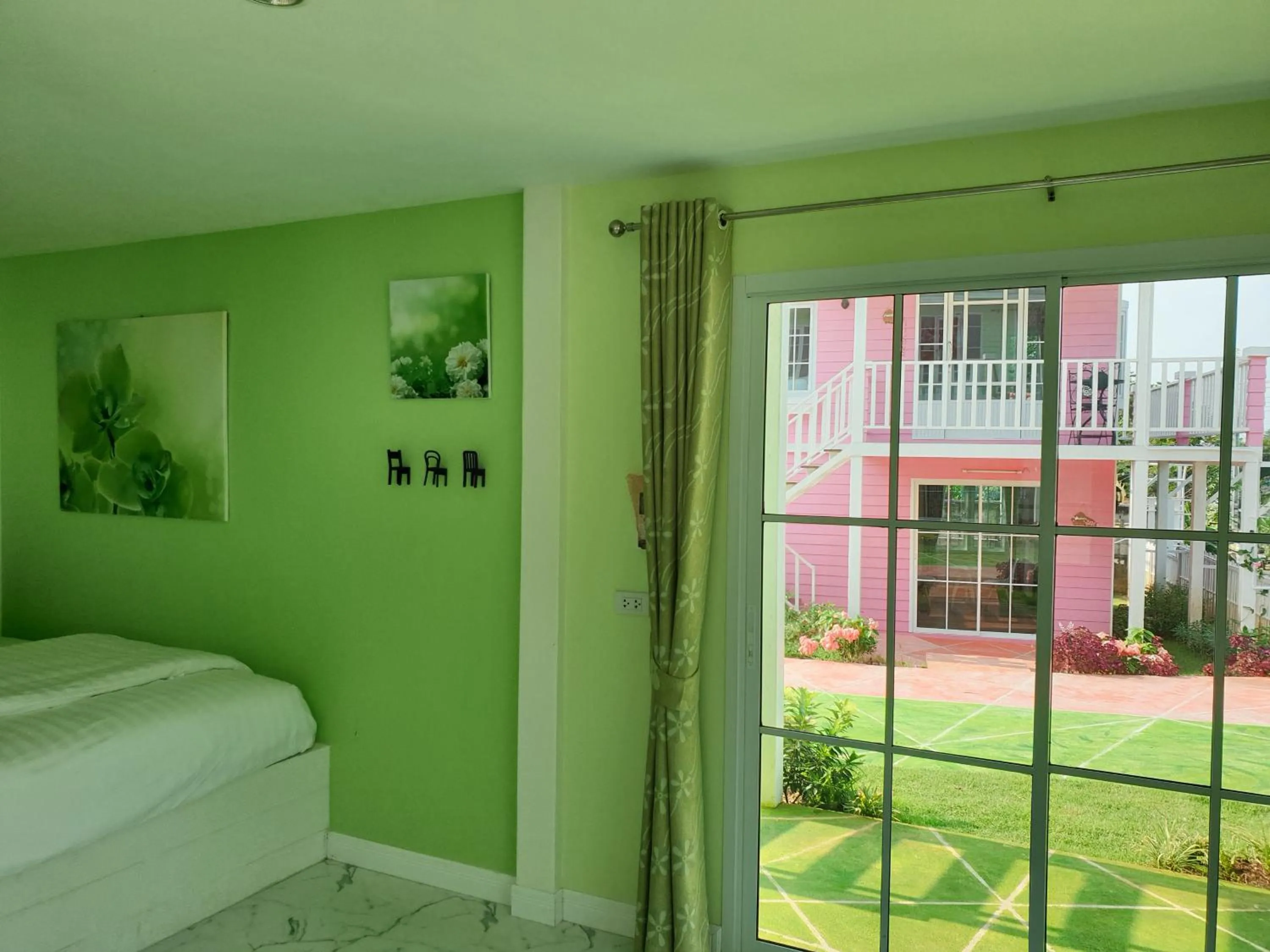 Bed in Bunny Hill Resort