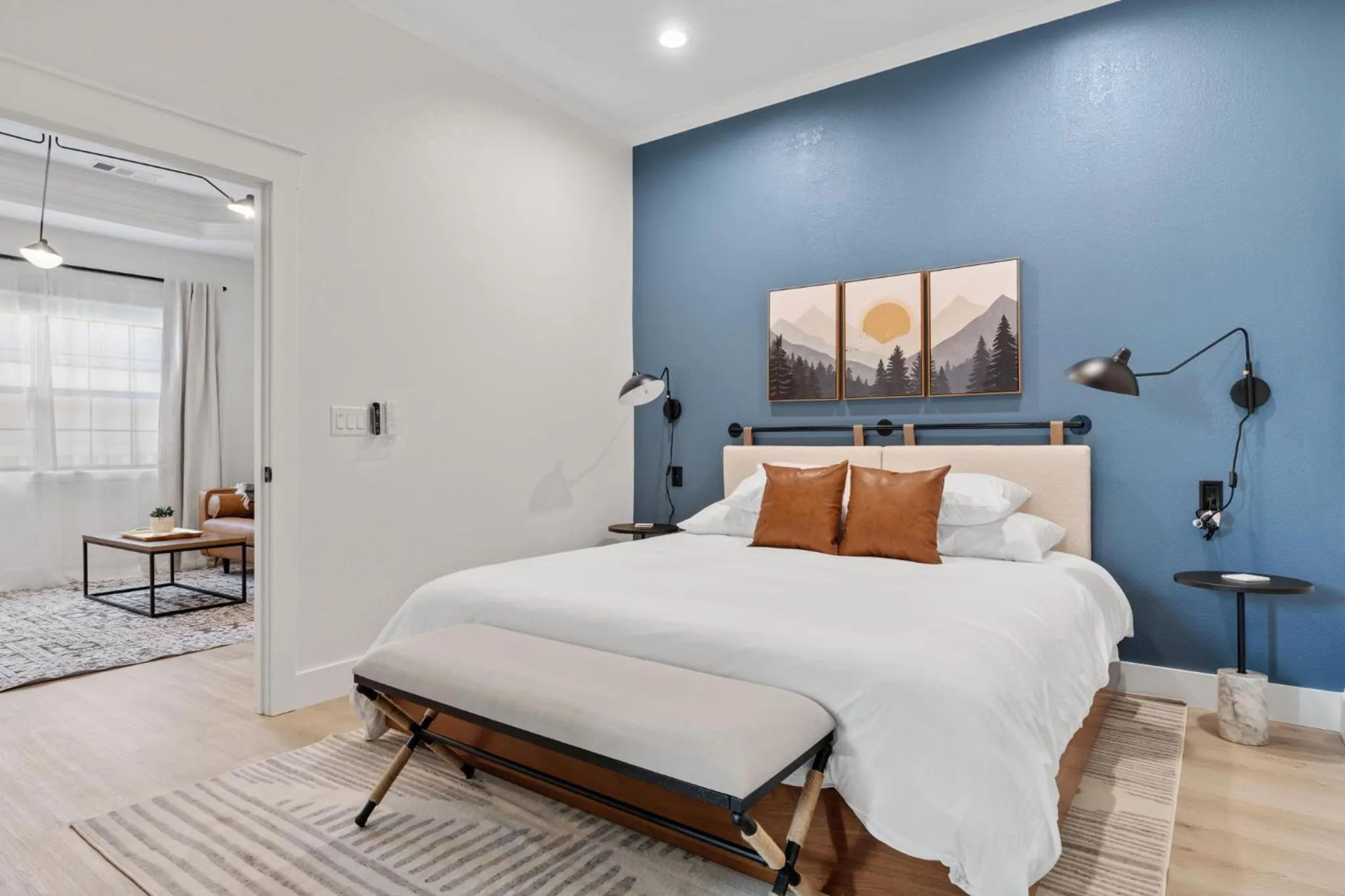 Bed in 27 on Park Boutique Hotel & Venue