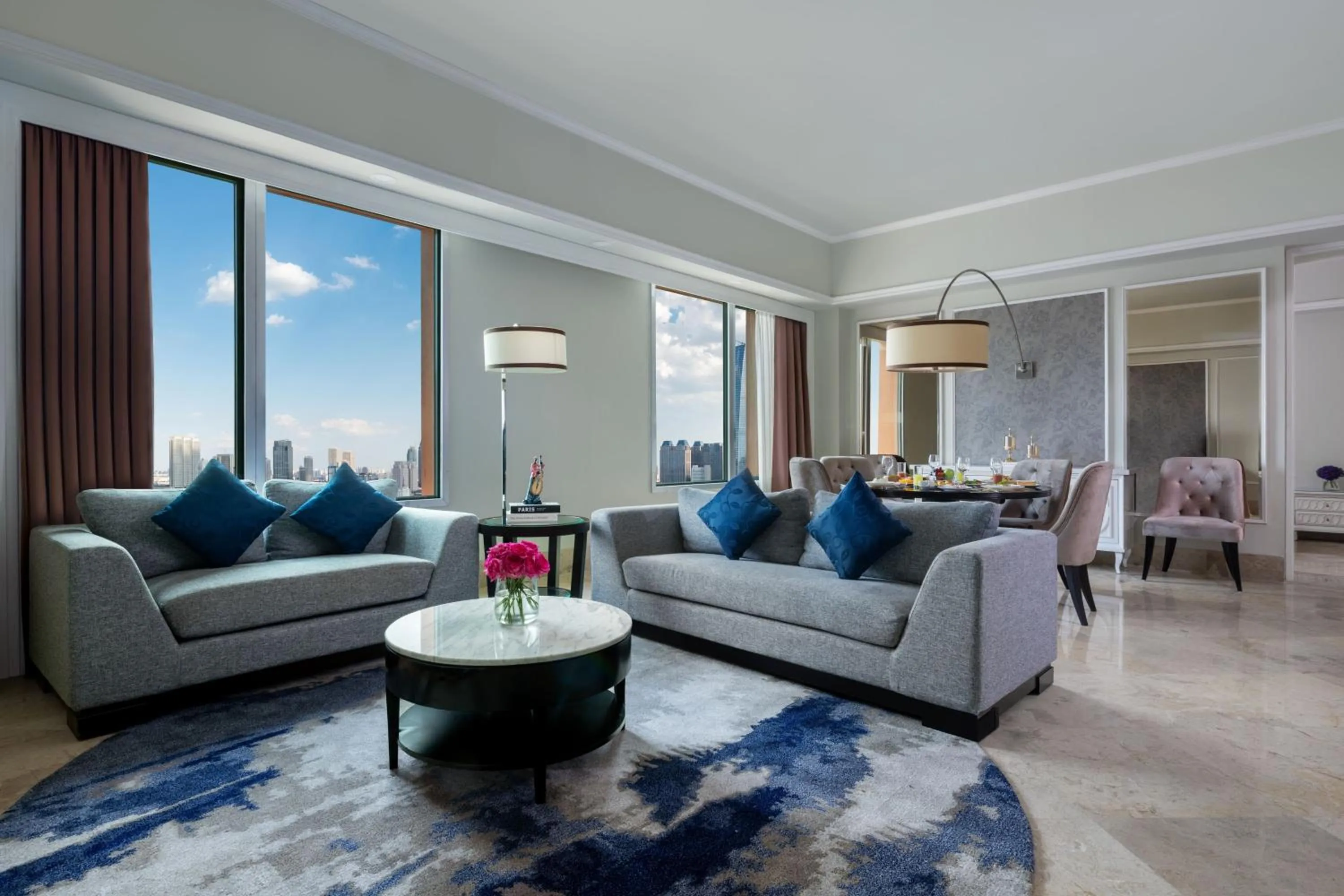 Living room in Ascott Jakarta