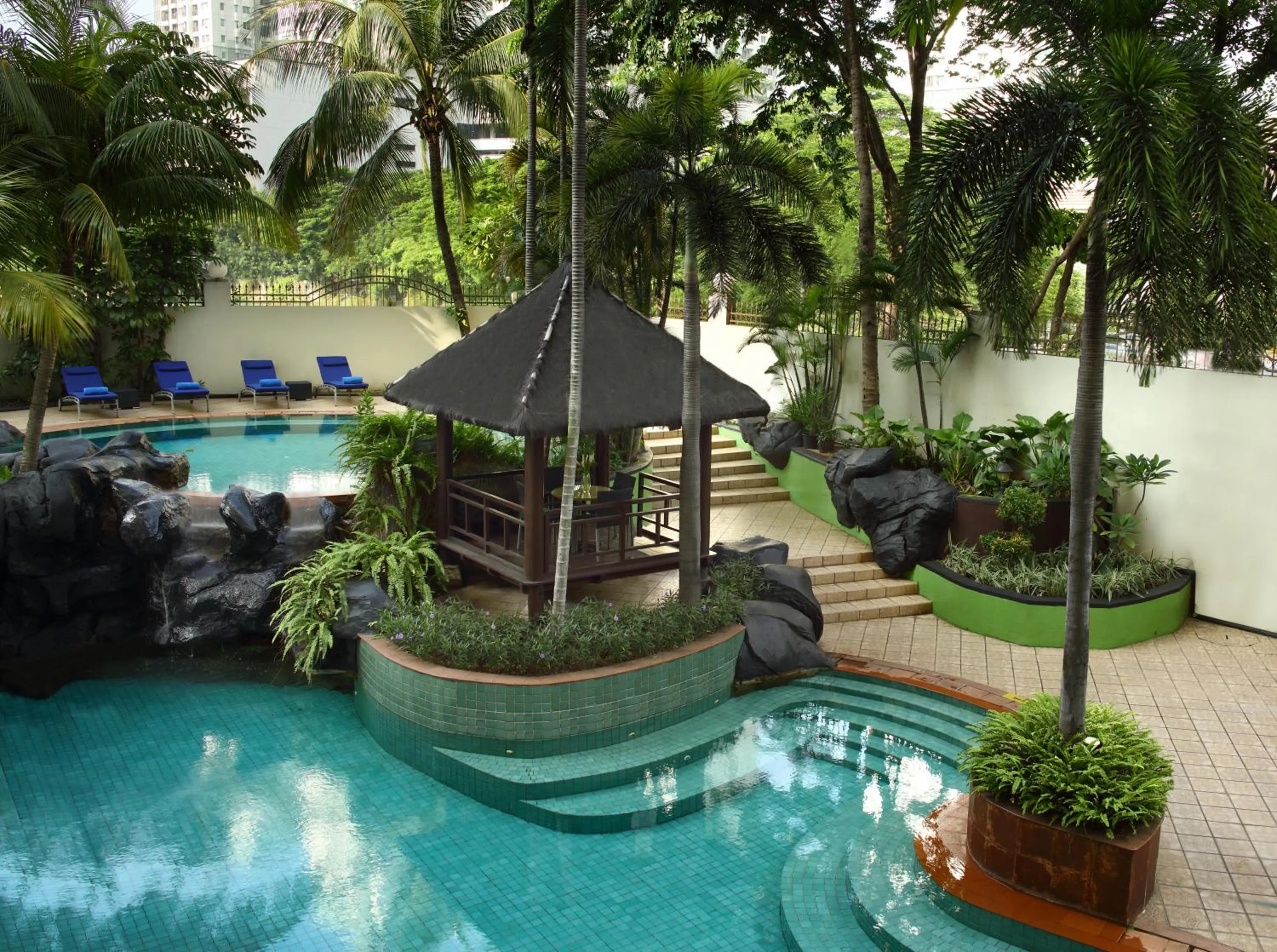 Swimming pool in Ascott Jakarta