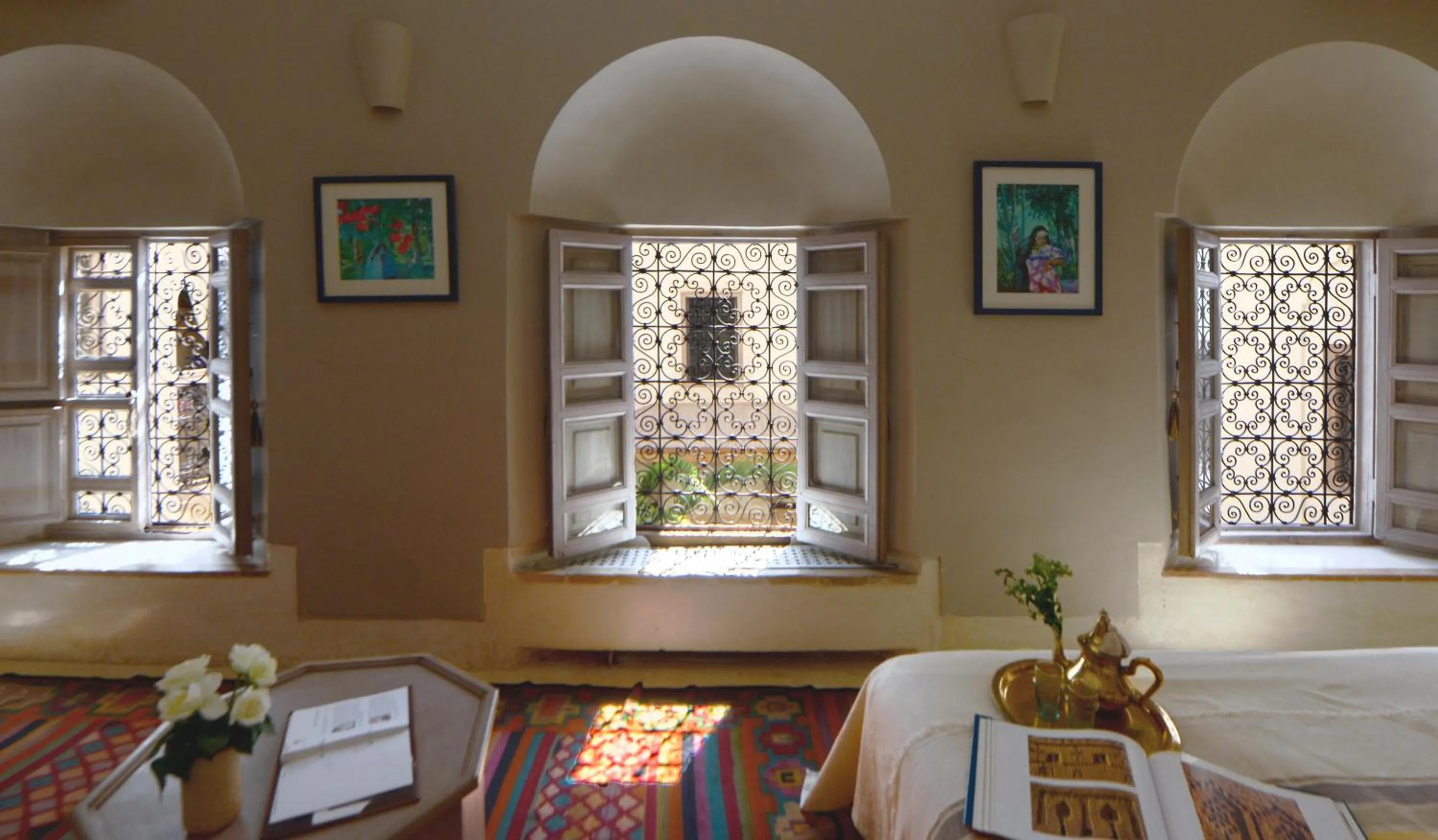 Bedroom, Bed in Dar Housnia