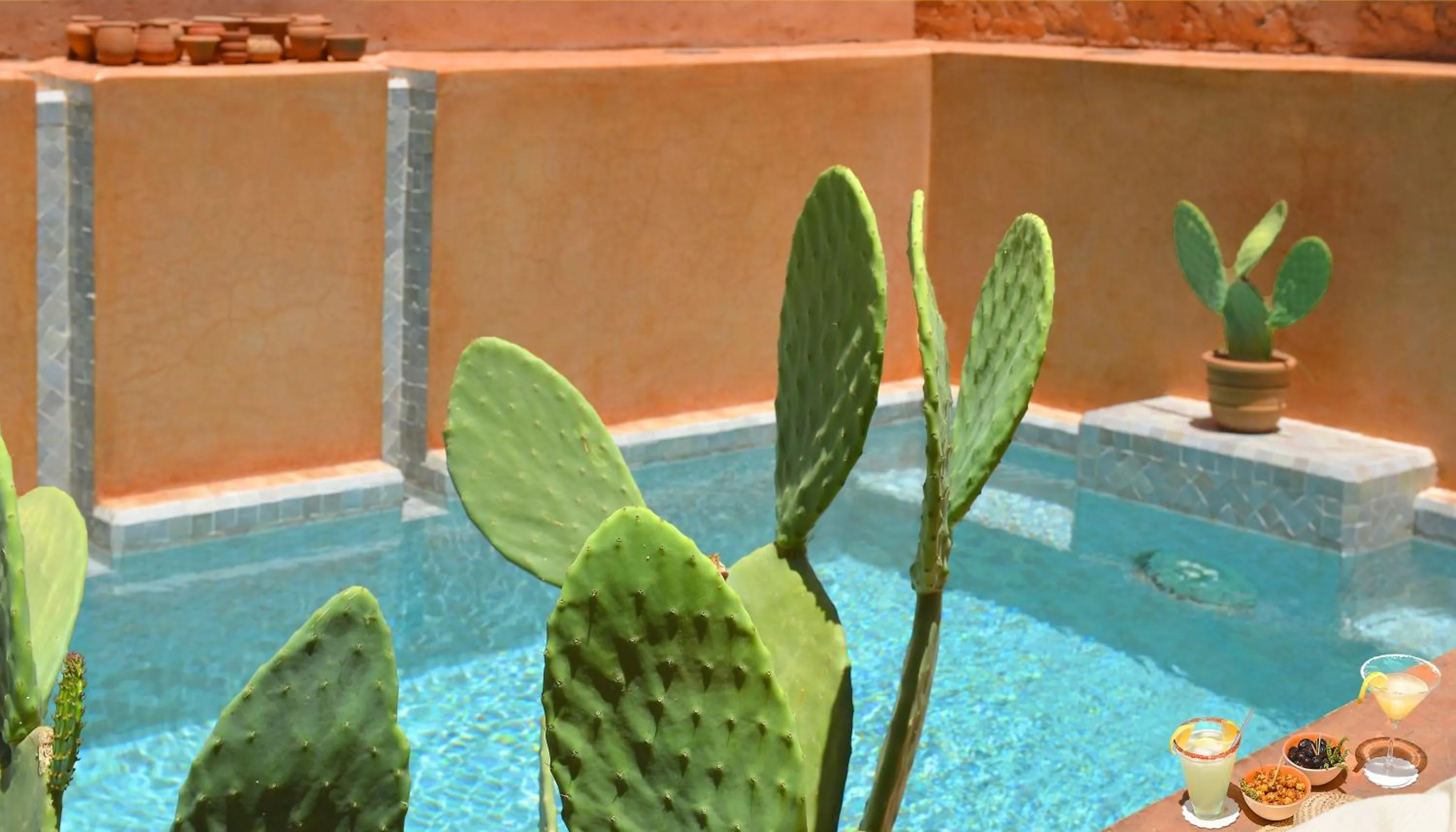 Swimming pool in Dar Housnia