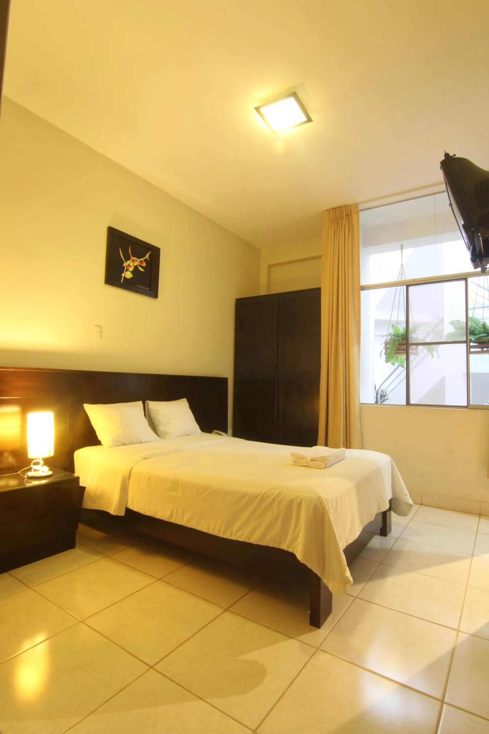 Bed in Hotel Rio Mayo