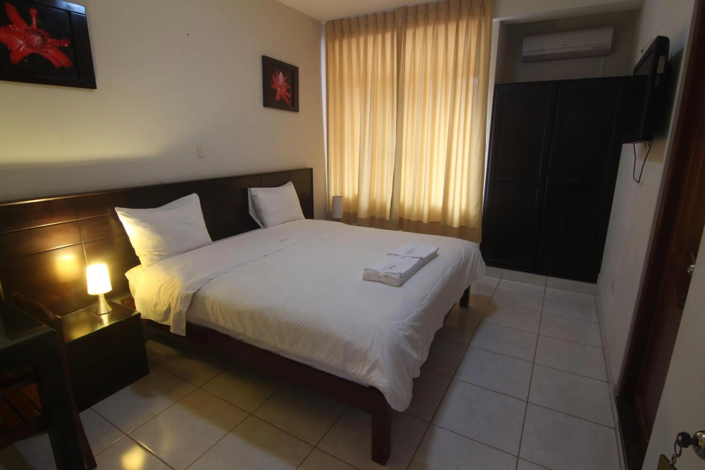 Bed in Hotel Rio Mayo