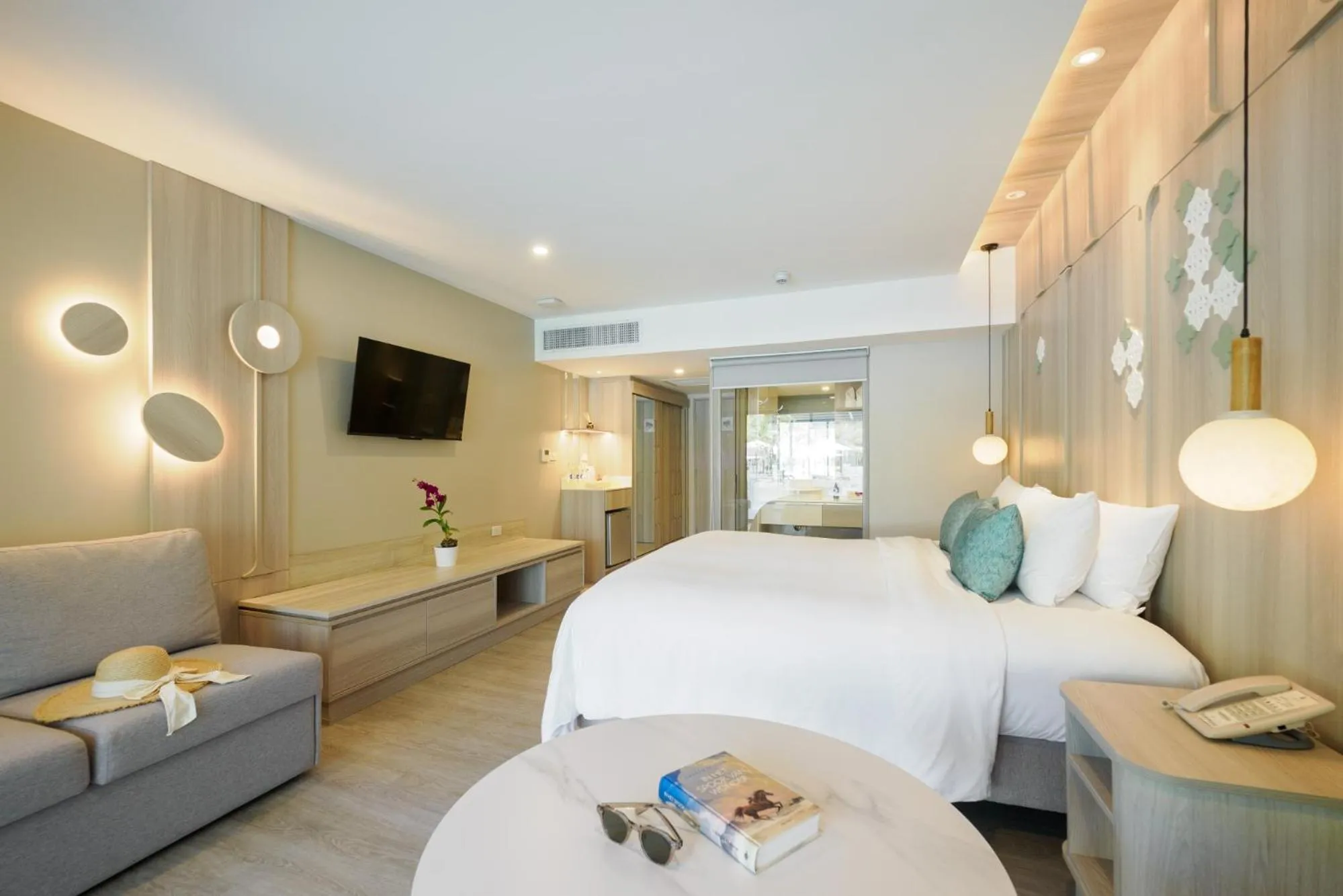 Bedroom, Bed in Katathani Phuket Beach Resort - SHA Extra Plus