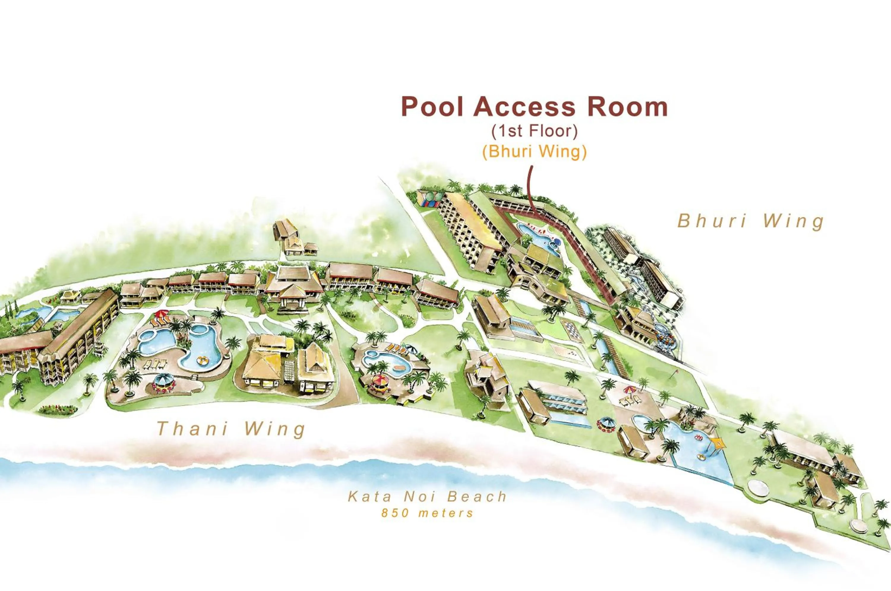 Property building in Katathani Phuket Beach Resort - SHA Extra Plus