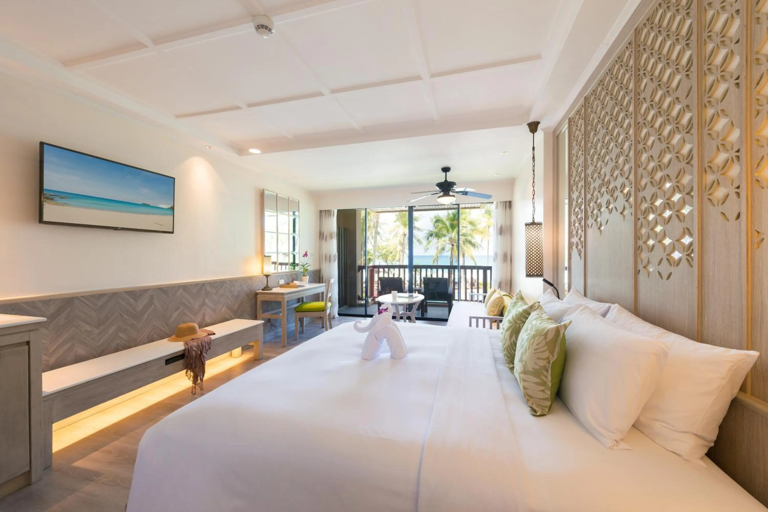 Bedroom, Bed in Katathani Phuket Beach Resort - SHA Extra Plus