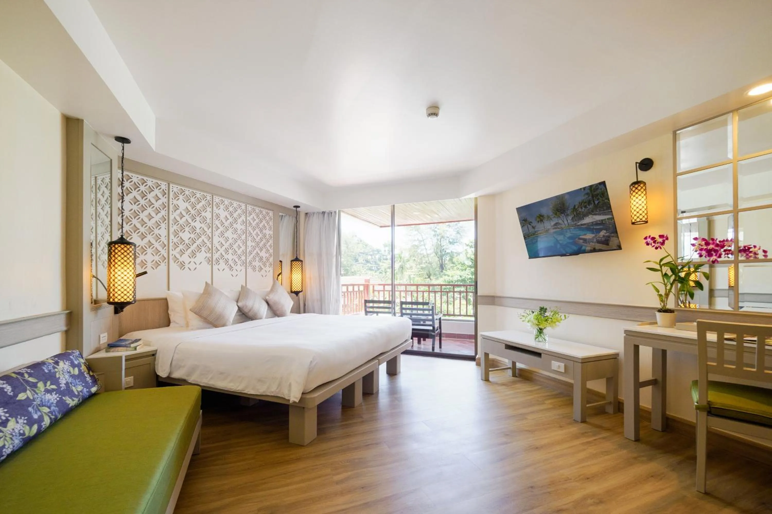 Bedroom, Bed in Katathani Phuket Beach Resort - SHA Extra Plus