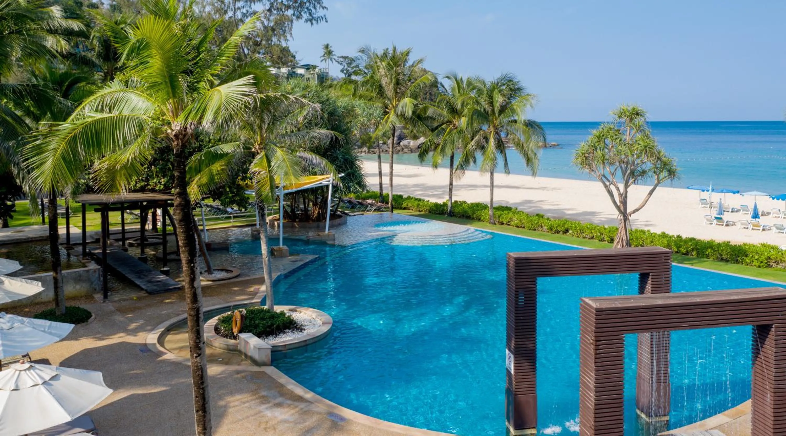 Swimming pool in Katathani Phuket Beach Resort - SHA Extra Plus