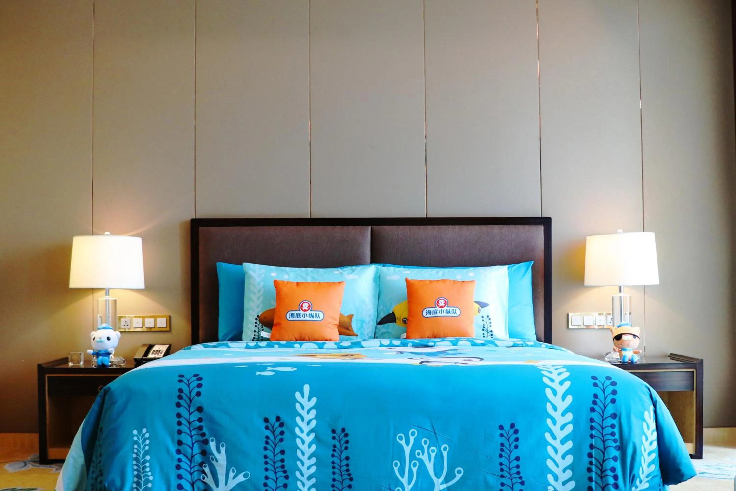 Bed in Wanda Vista Taiyuan