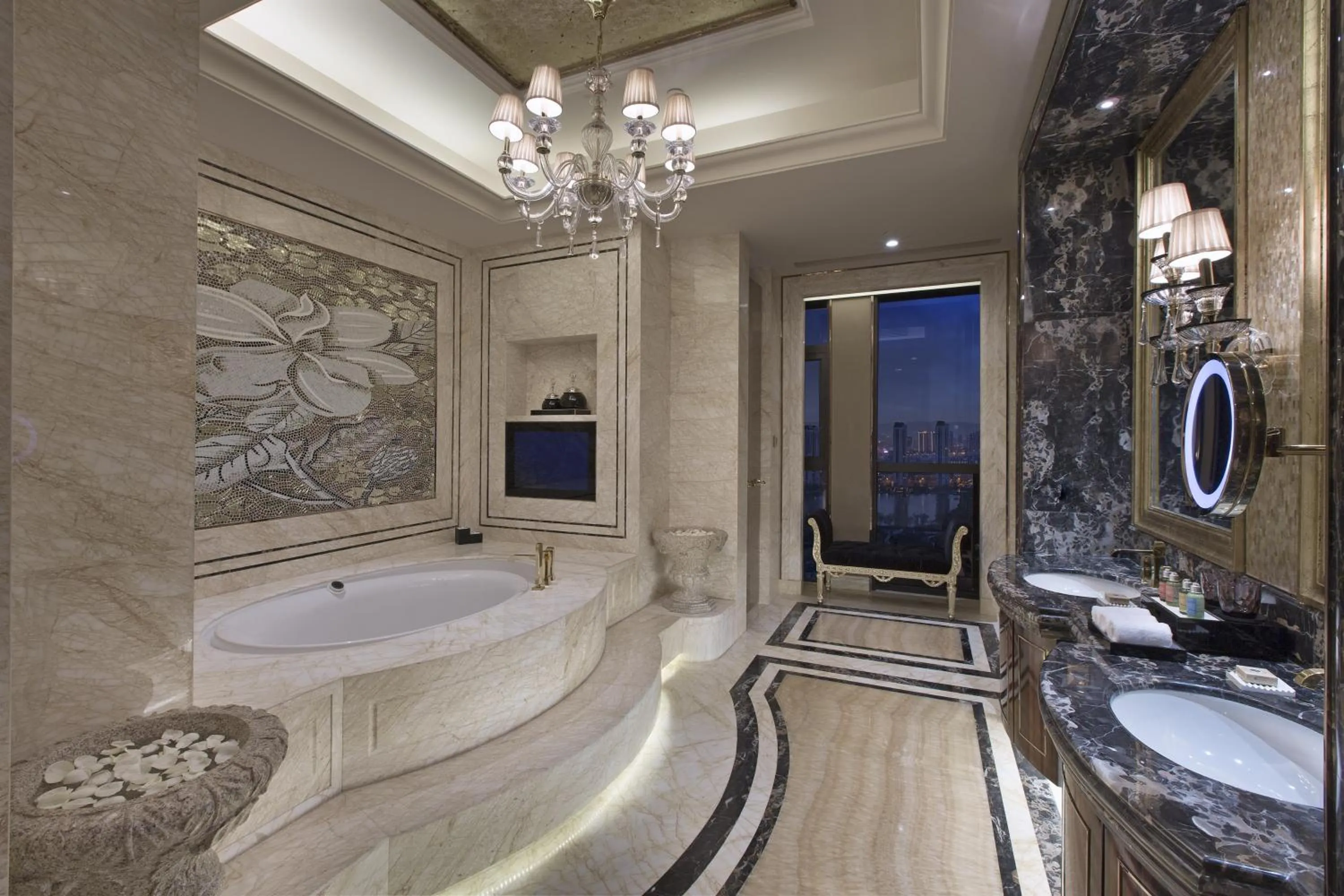 Bathroom in Wanda Vista Taiyuan