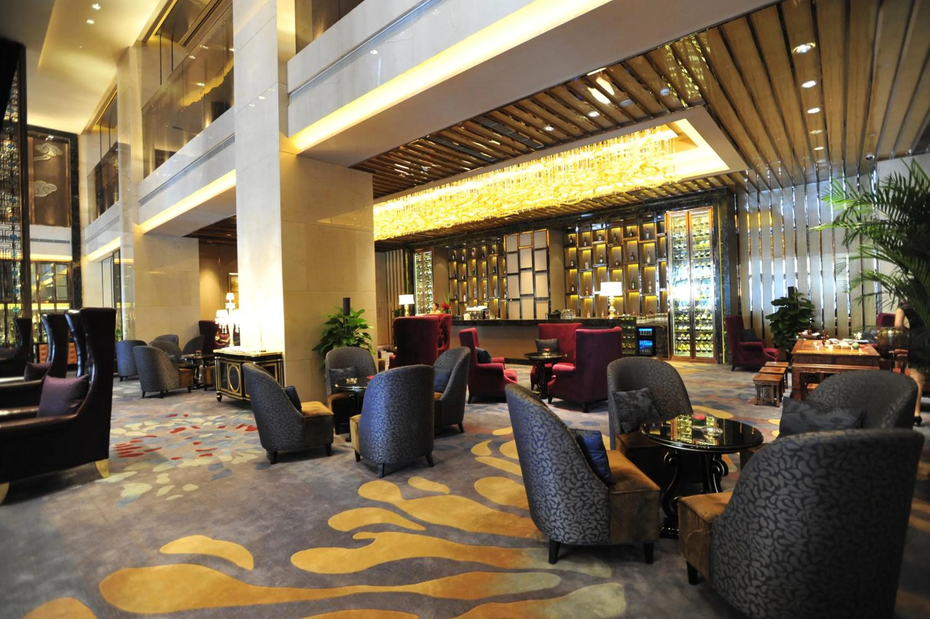 Lobby or reception in Wanda Vista Taiyuan