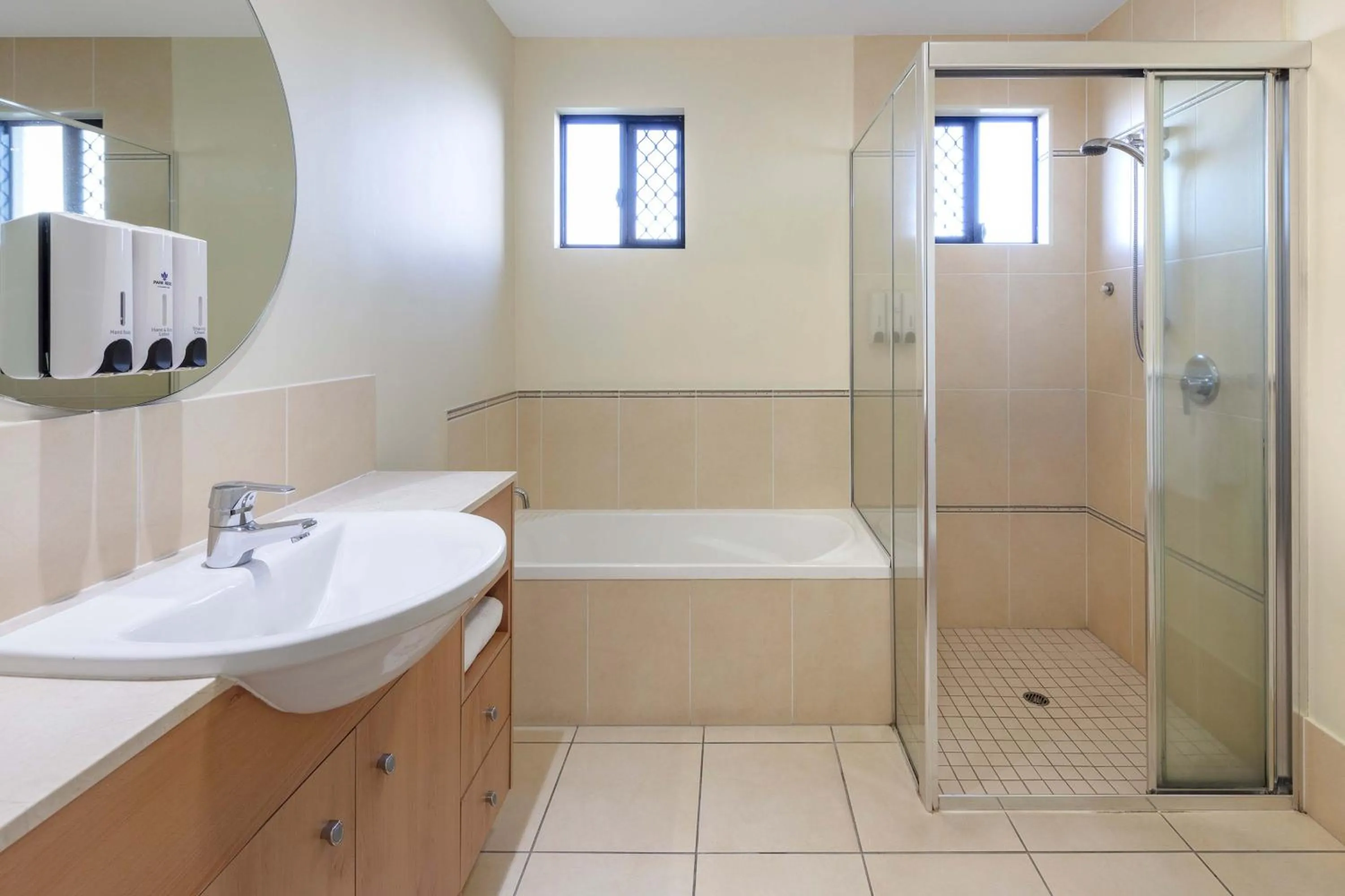 Bathroom in Piermonde Apartments Cairns