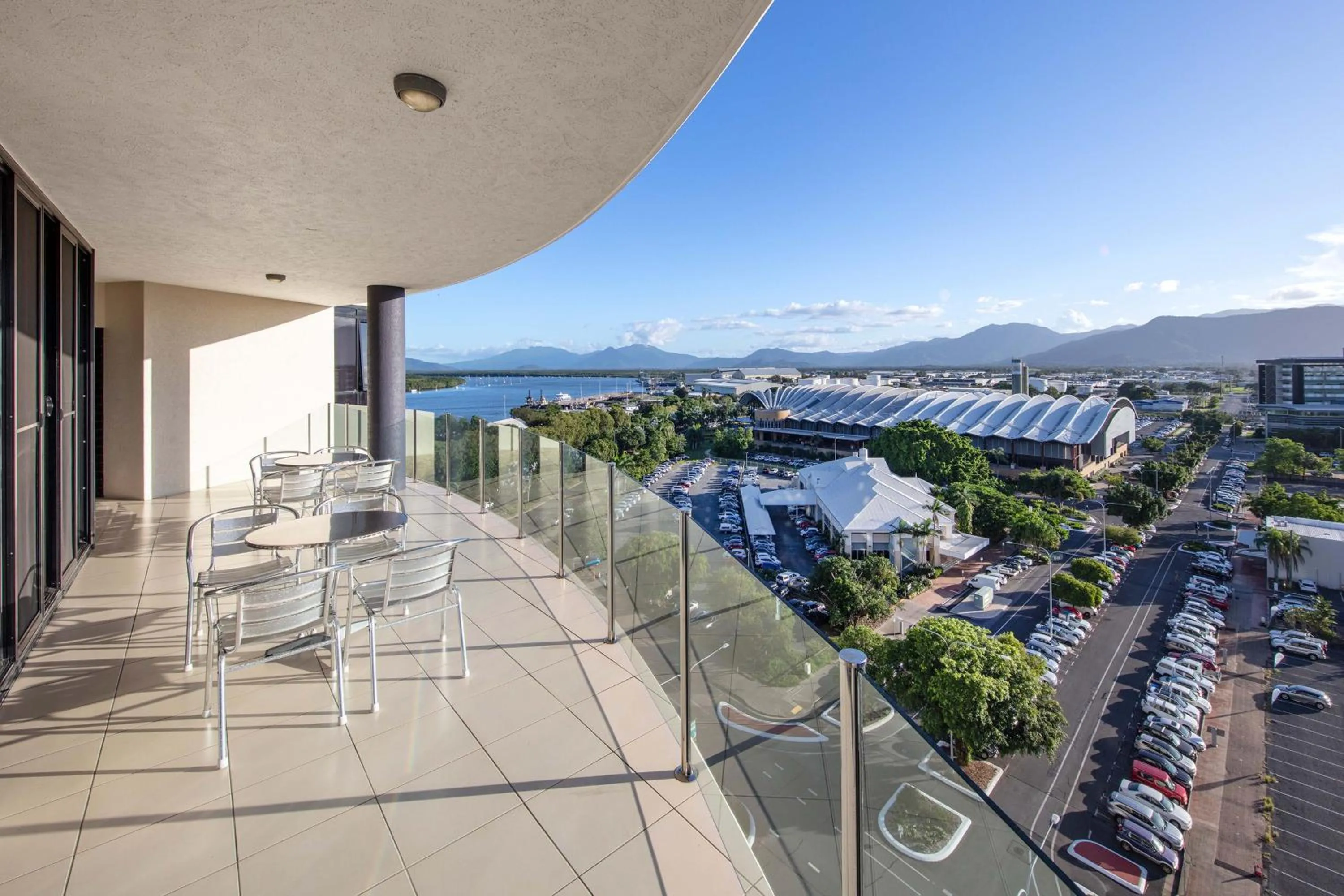 Balcony/Terrace in Piermonde Apartments Cairns