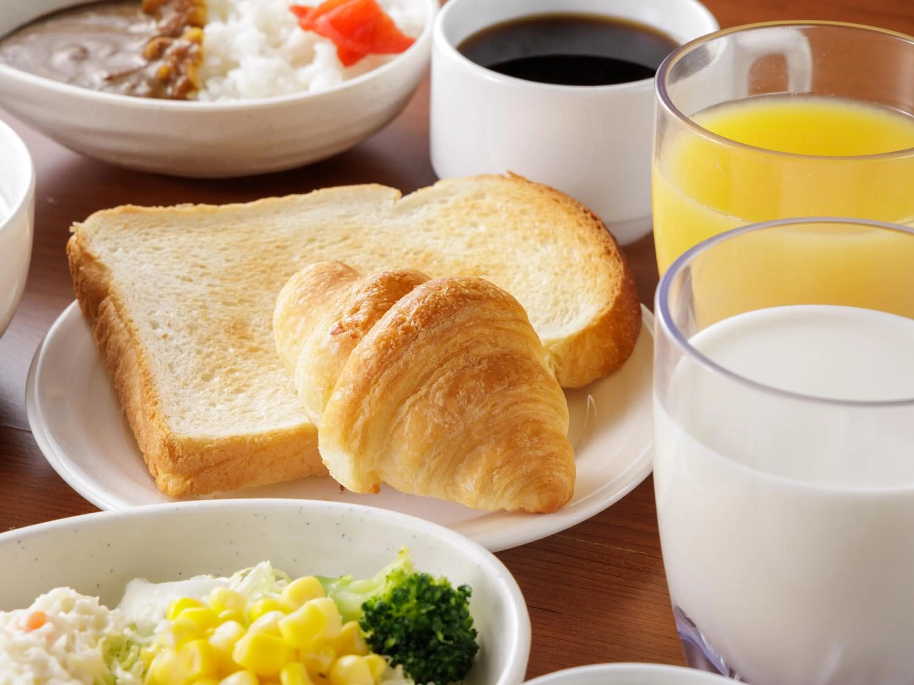 Food in Nishitetsu Inn Kurosaki