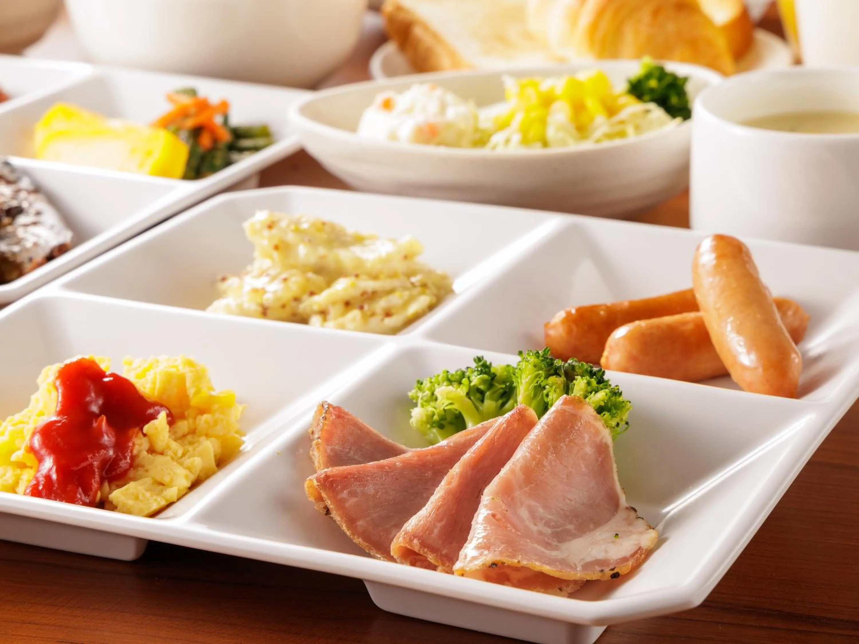 Food in Nishitetsu Inn Kurosaki