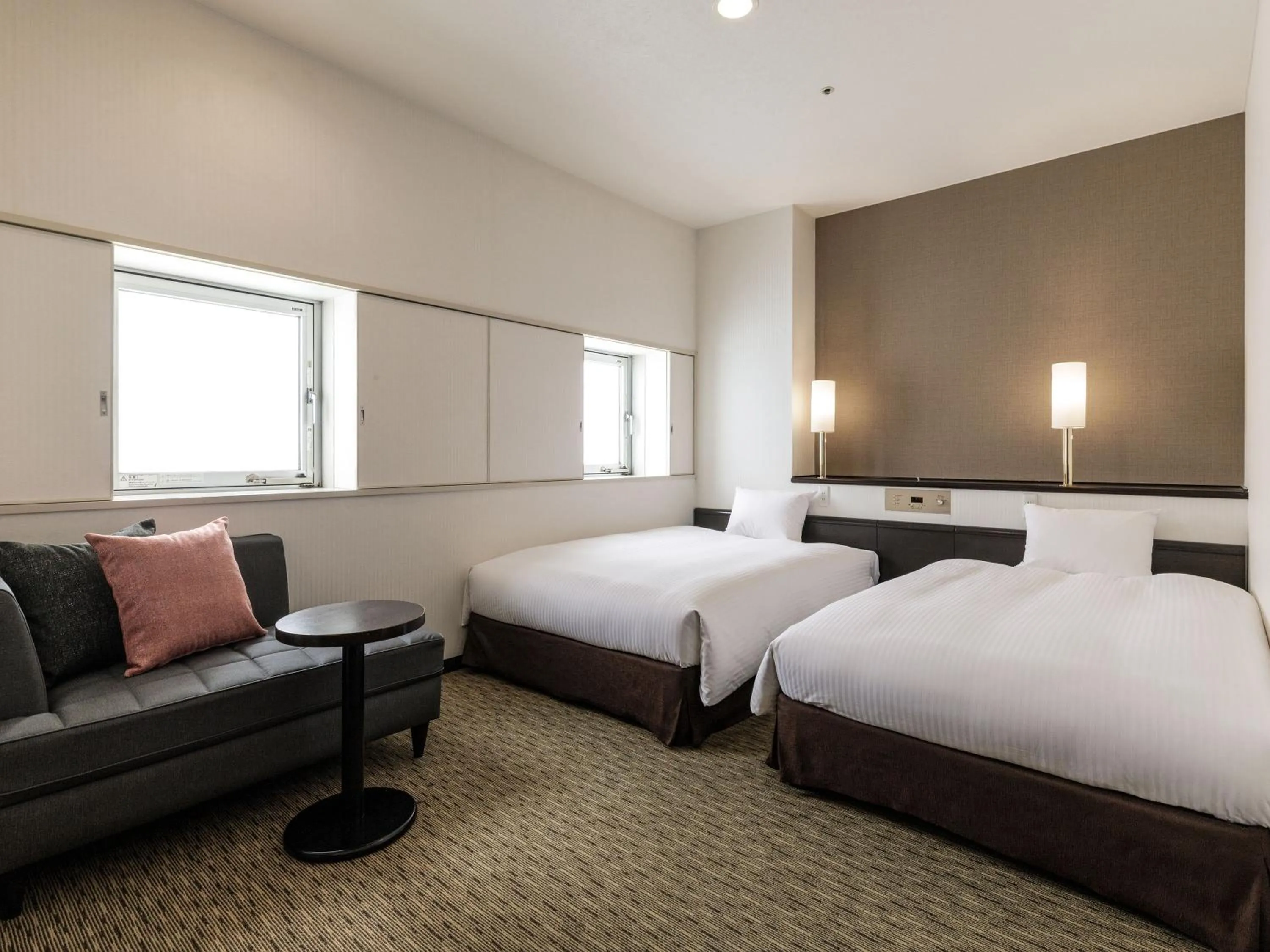 Photo of the whole room, Bed in Nishitetsu Inn Kurosaki