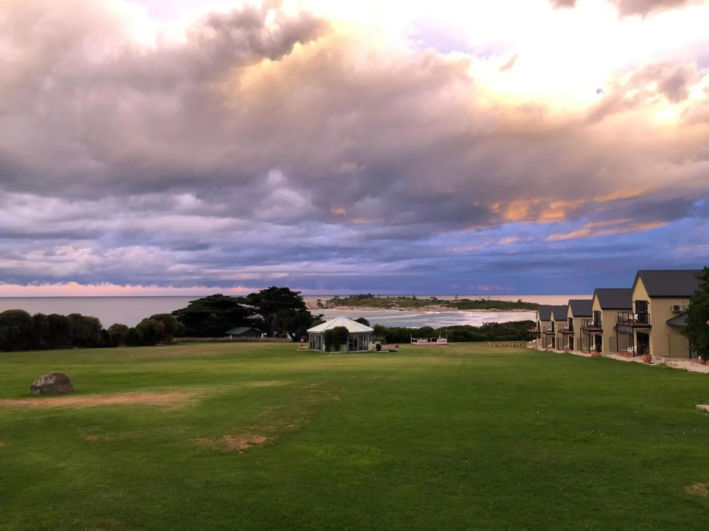 Sea view in Diamond Island Resort, Restaurant & Bar and Penguin Show
