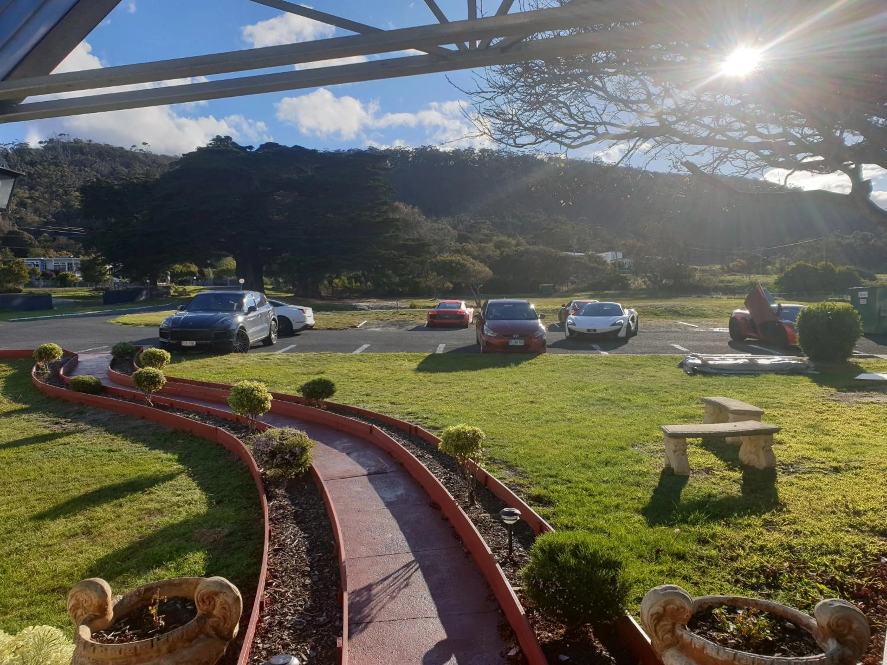 Mountain view in Diamond Island Resort, Restaurant & Bar and Penguin Show