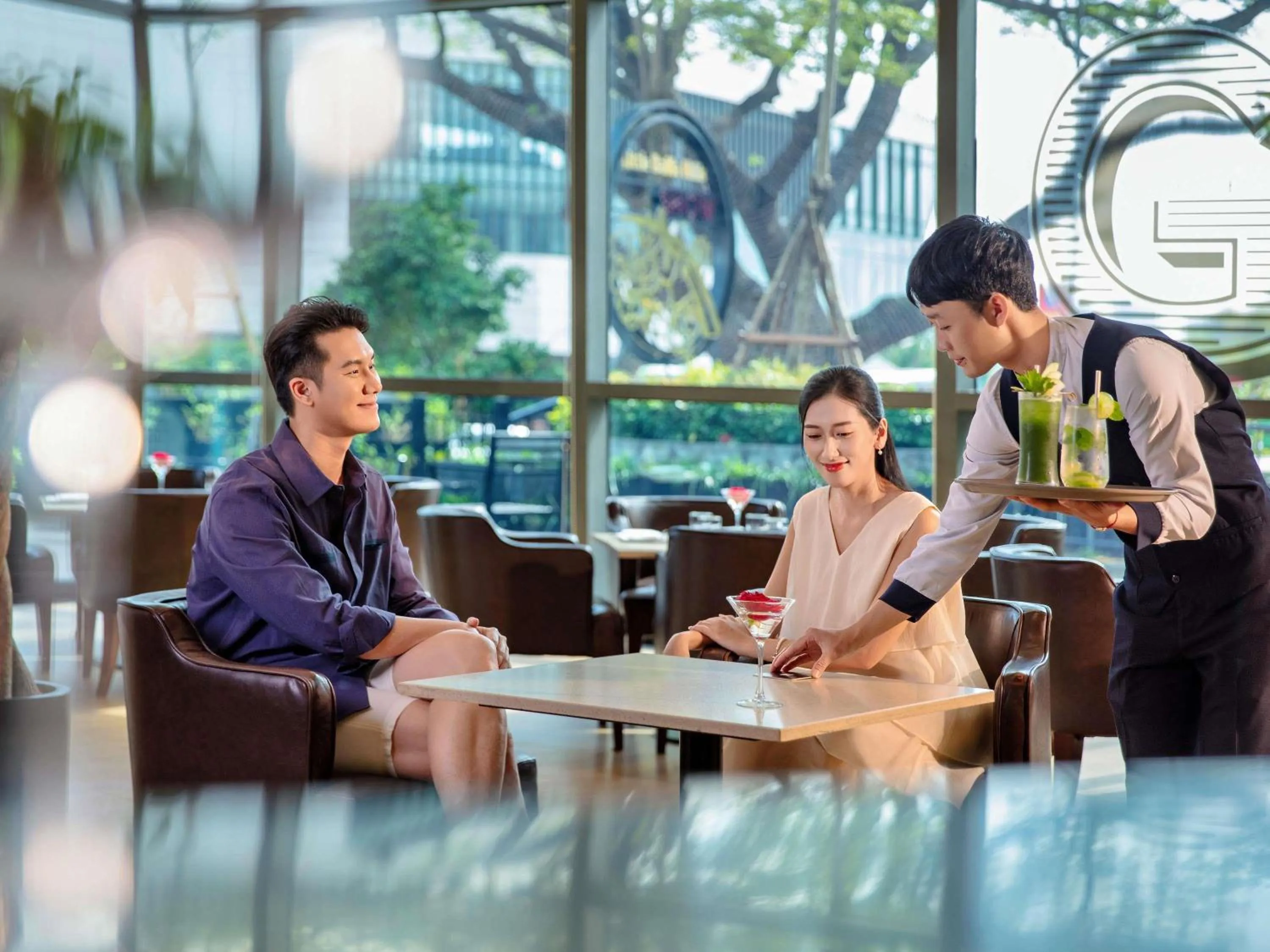 Lounge or bar in Novotel Danang Premier Han River