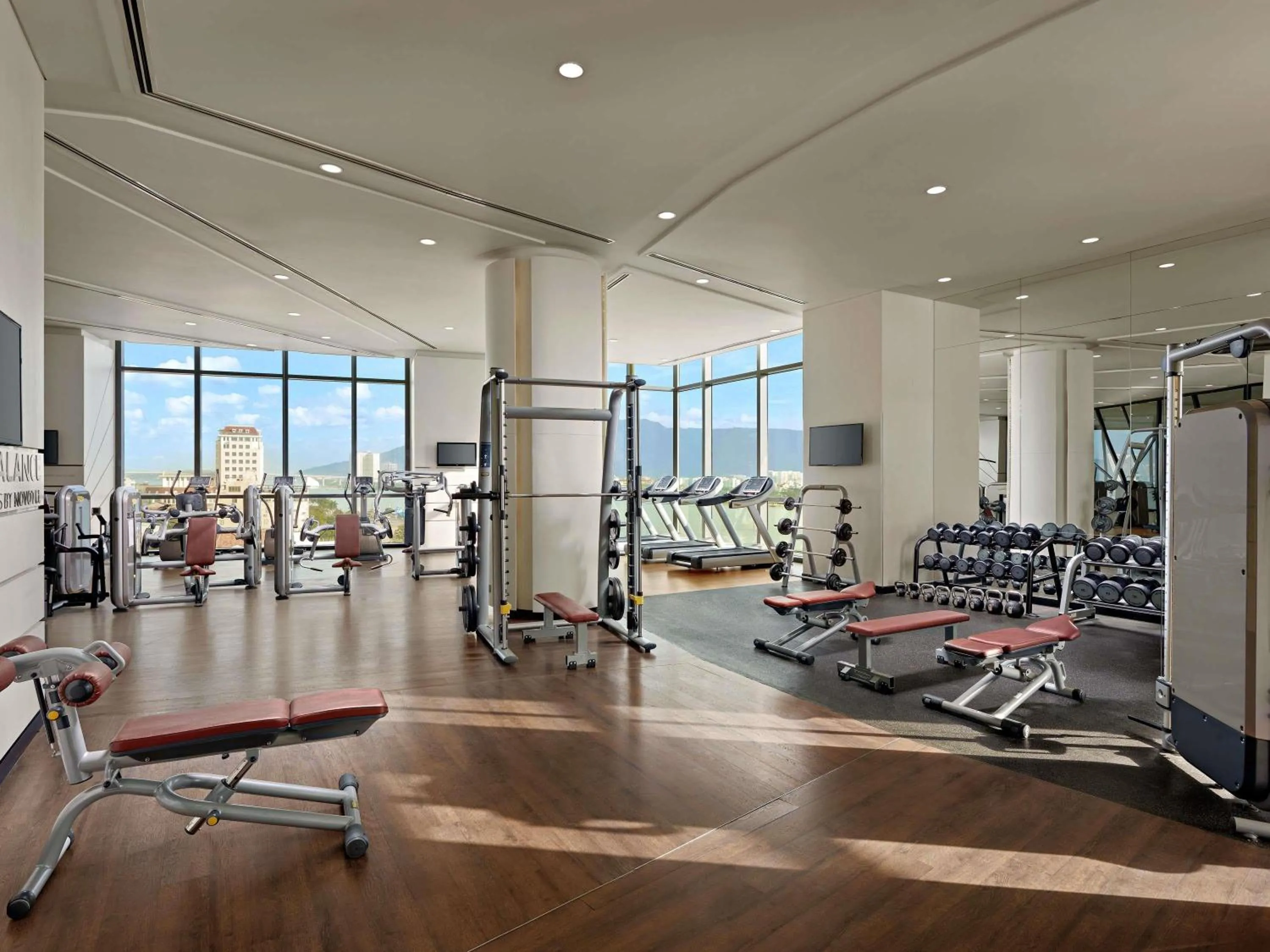 Fitness centre/facilities in Novotel Danang Premier Han River