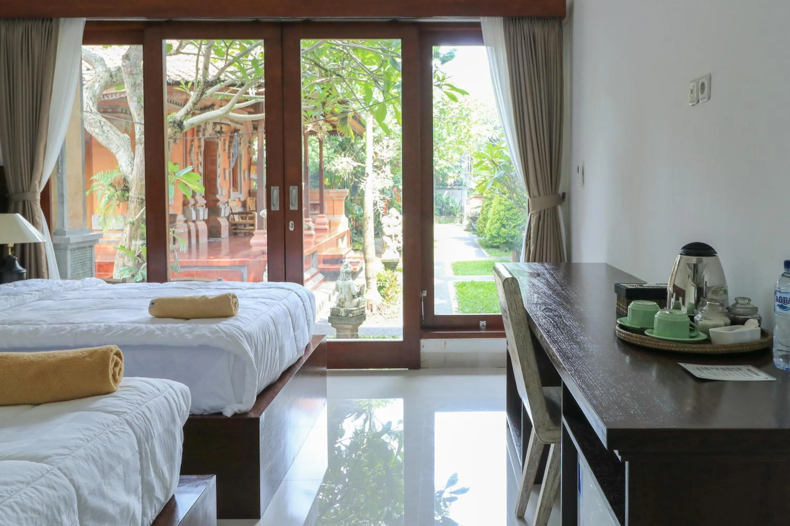 Property building, Bed in Yuliati House Ubud